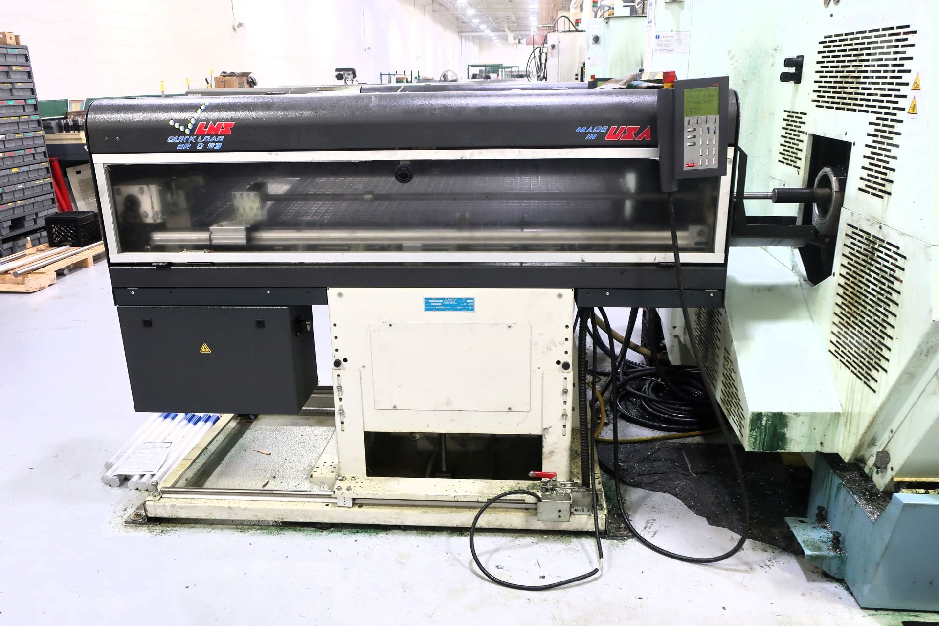 EUROTECH B465 Y2 QUATROFLEX TWIN SPINDLE TWIN TURRET CNC LATHE W/DUAL Y-AXIS, NEW 2011, SN 11045 - Image 13 of 19