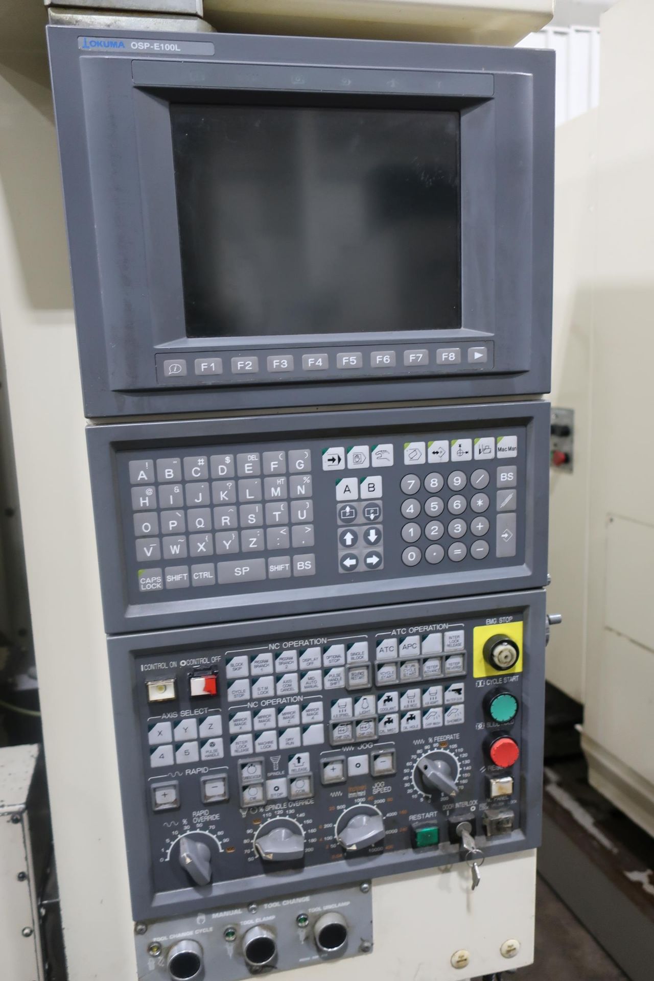 OKUMA MC-V3016 5-AXIS CNC VERTICAL MACHINING CENTER, S/N 0038, NEW 2003 - Image 2 of 11