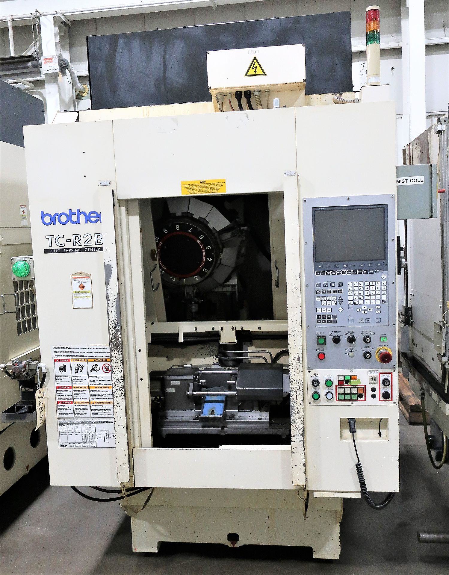 BROTHER TC-R2B CNC DRILL TAP VERTICAL MACHINING CENTER, S/N 111878, NEW 2012