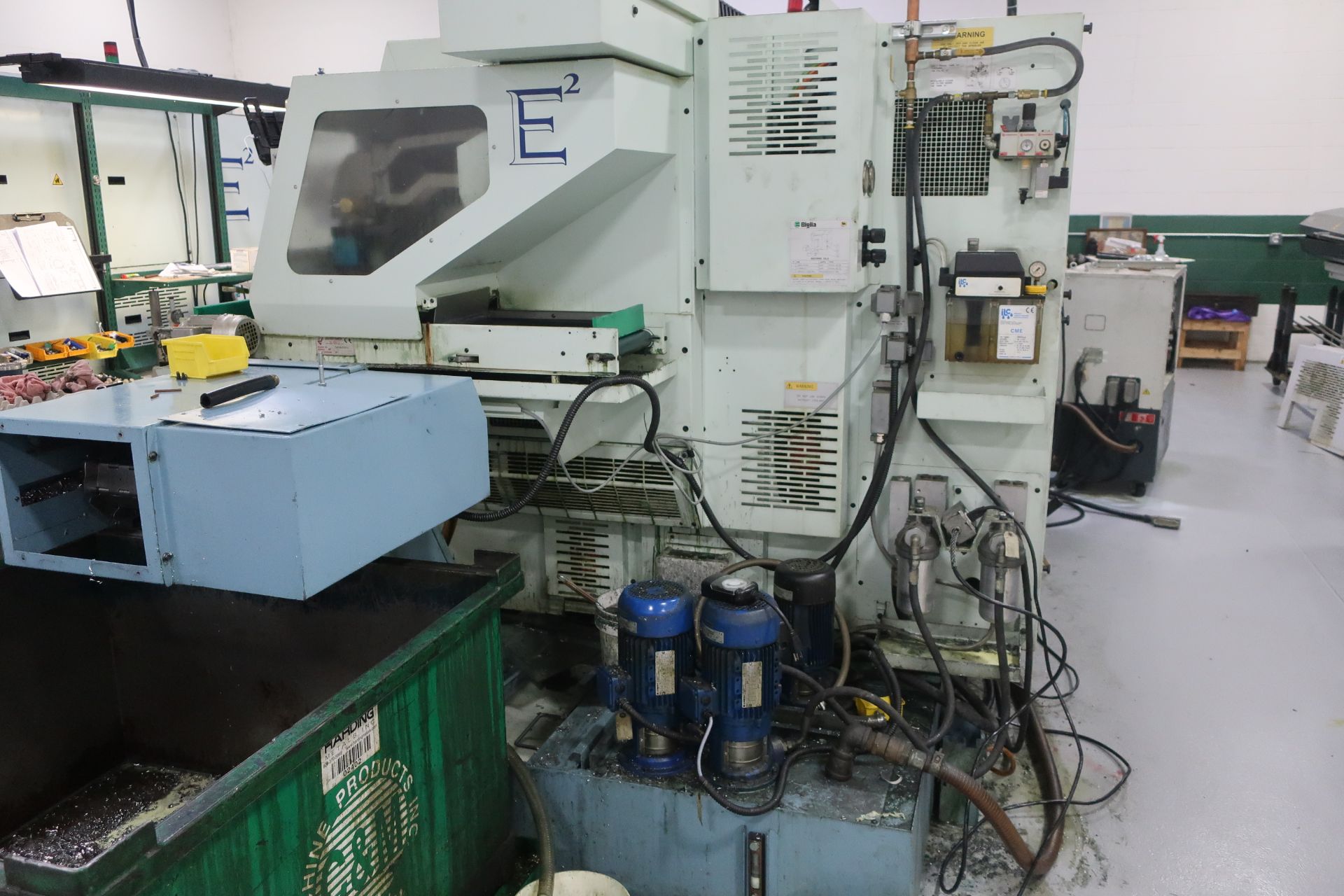 EUROTECH B465 Y2 QUATROFLEX TWIN SPINDLE TWIN TURRET CNC LATHE W/DUAL Y-AXIS, NEW 2011, SN 11129 - Image 10 of 19