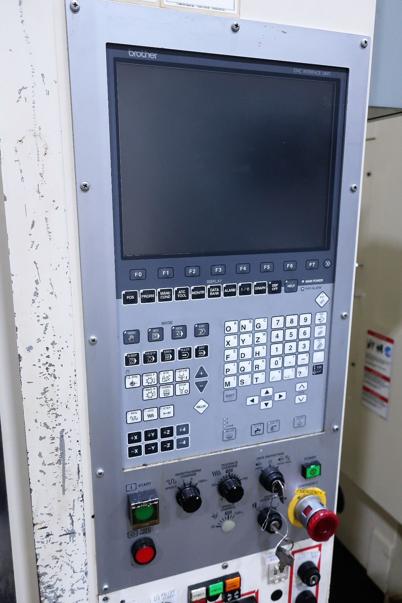 BROTHER TC-R2B CNC DRILL TAP VERTICAL MACHINING CENTER, S/N 111878, NEW 2012 - Image 2 of 9