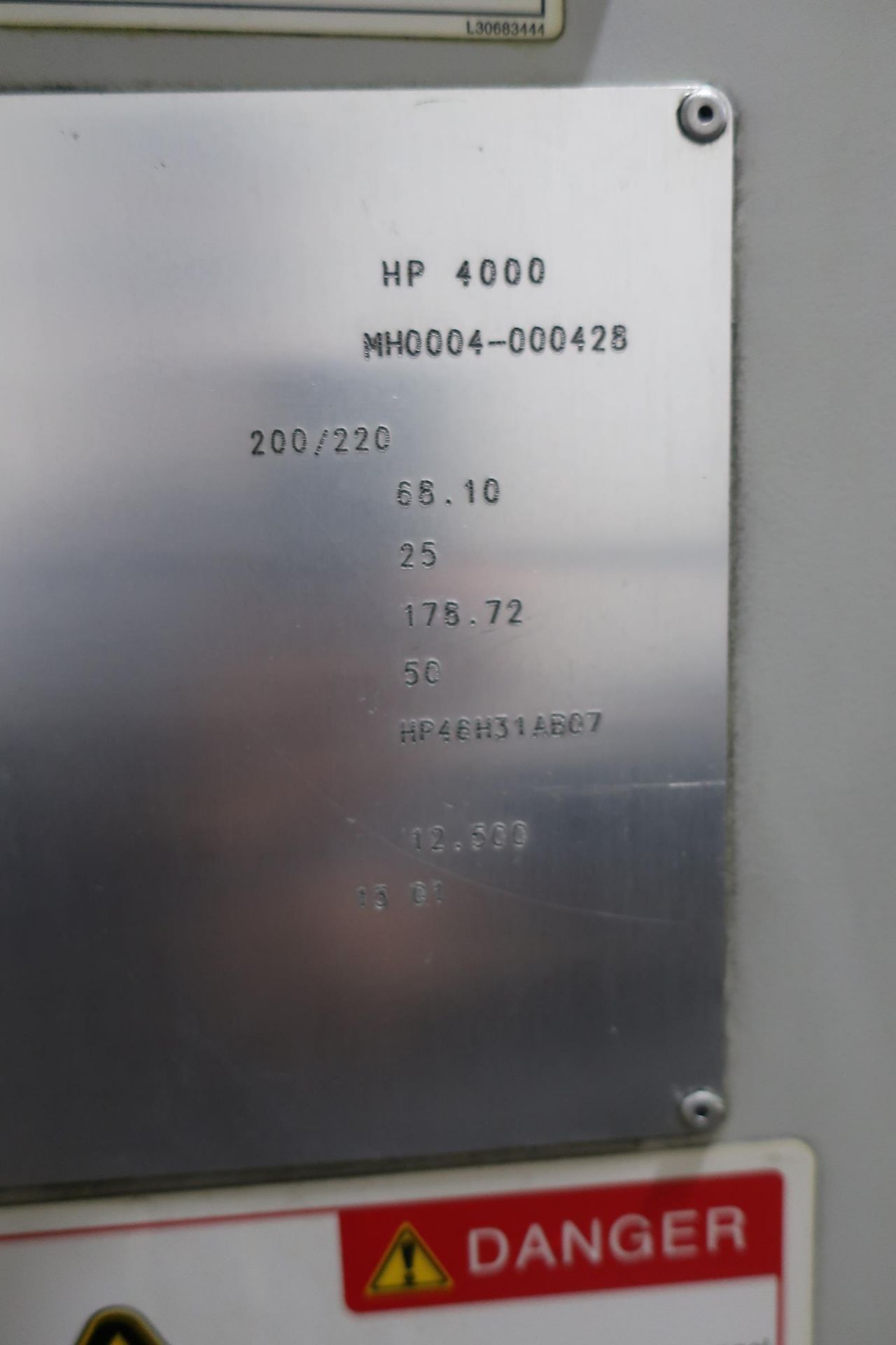 16"X16" PALLETS DOOSAN HP 4000 4-AXIS CNC HORIZONTAL MACHINING CENTER, S/N MH0004-000428 - Image 10 of 10