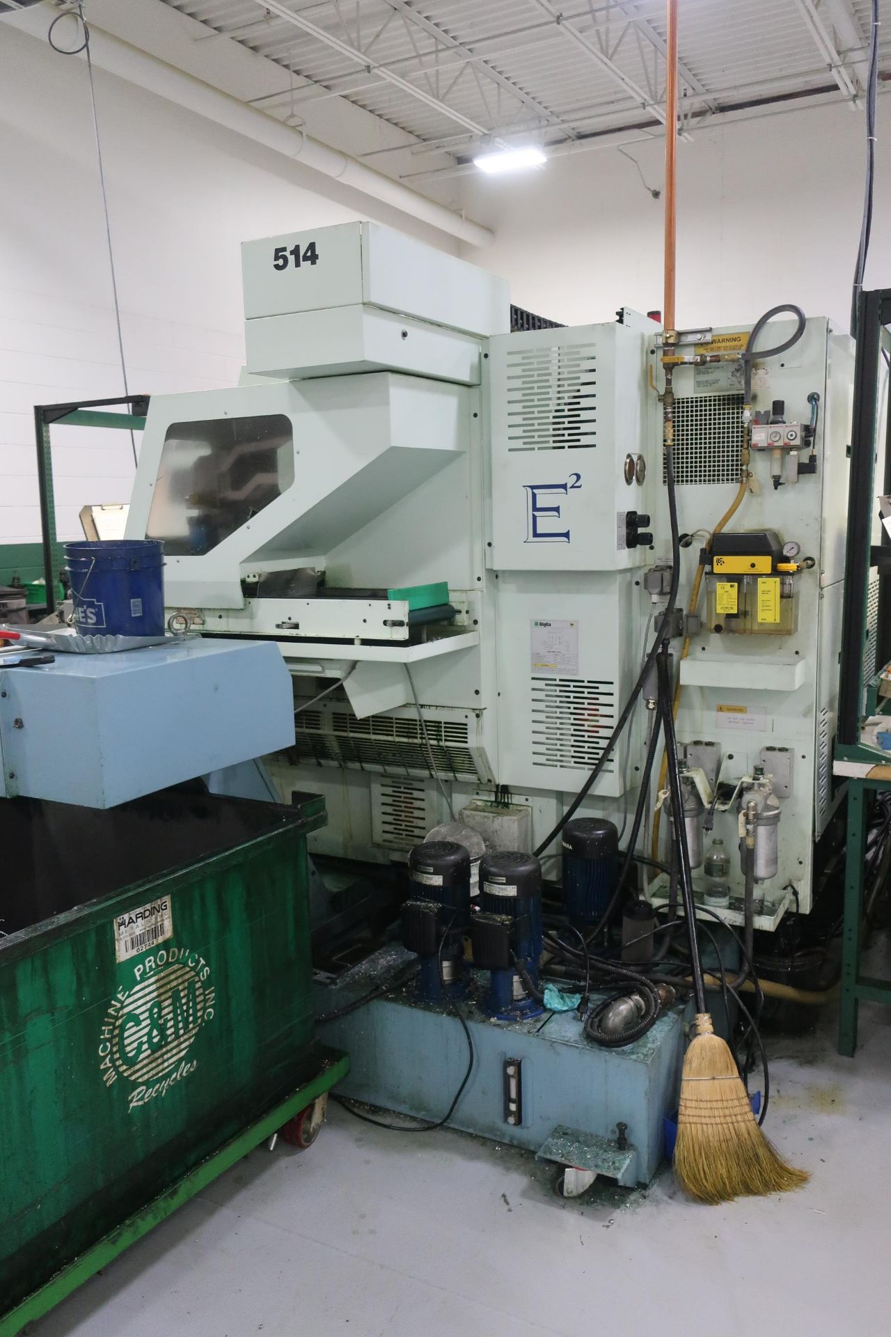 EUROTECH B465 Y2 QUATROFLEX TWIN SPINDLE TWIN TURRET CNC LATHE W/DUAL Y-AXIS, NEW 2011, SN 11045 - Image 10 of 19