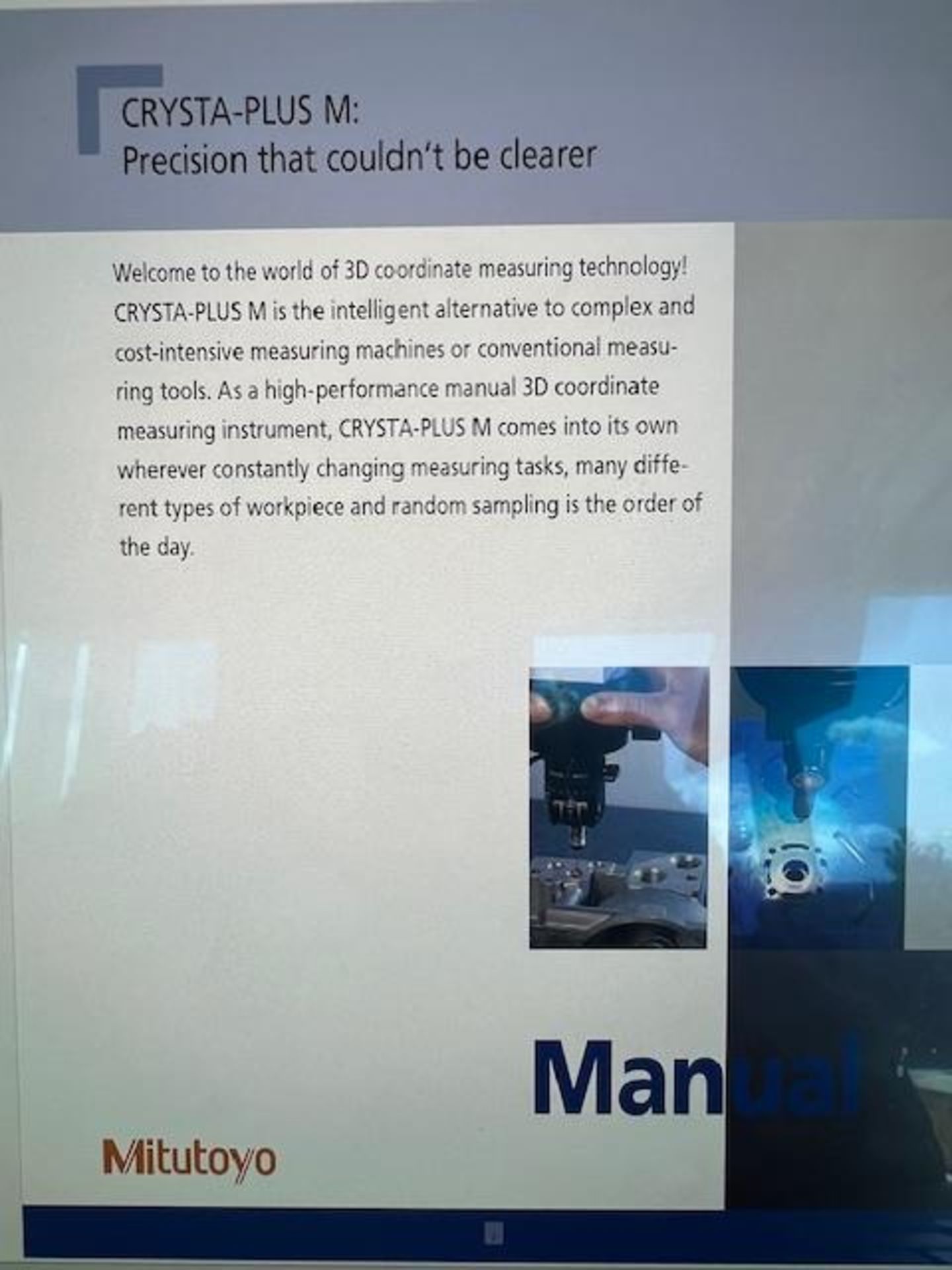 (2019)Mitutoyo Crysta-Plus "M7106" CNC Coordinate Measuring M/C - Hopkins, MI - Image 5 of 19