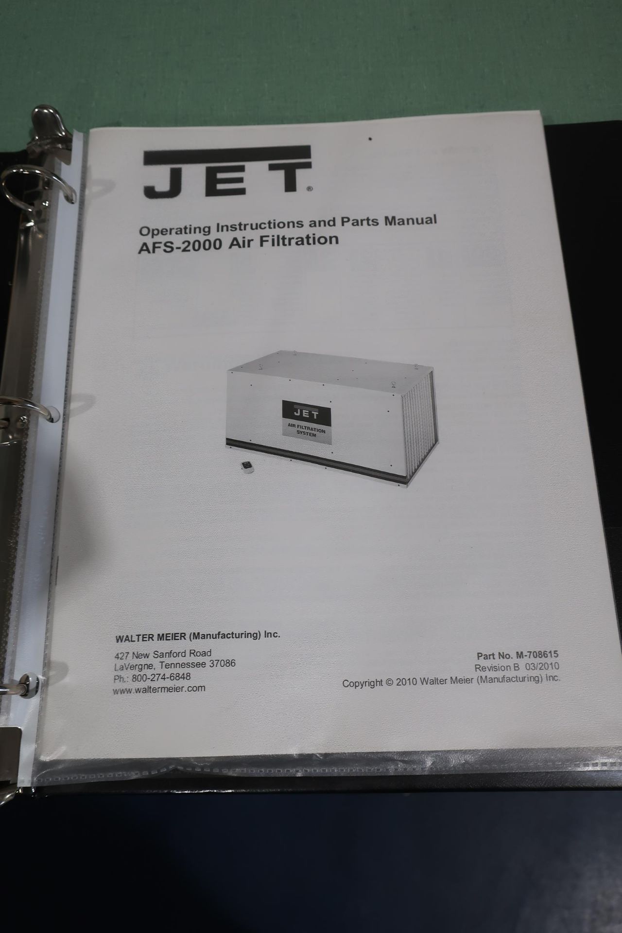 Jet Air Filtration System AFS-2000 - Image 3 of 3