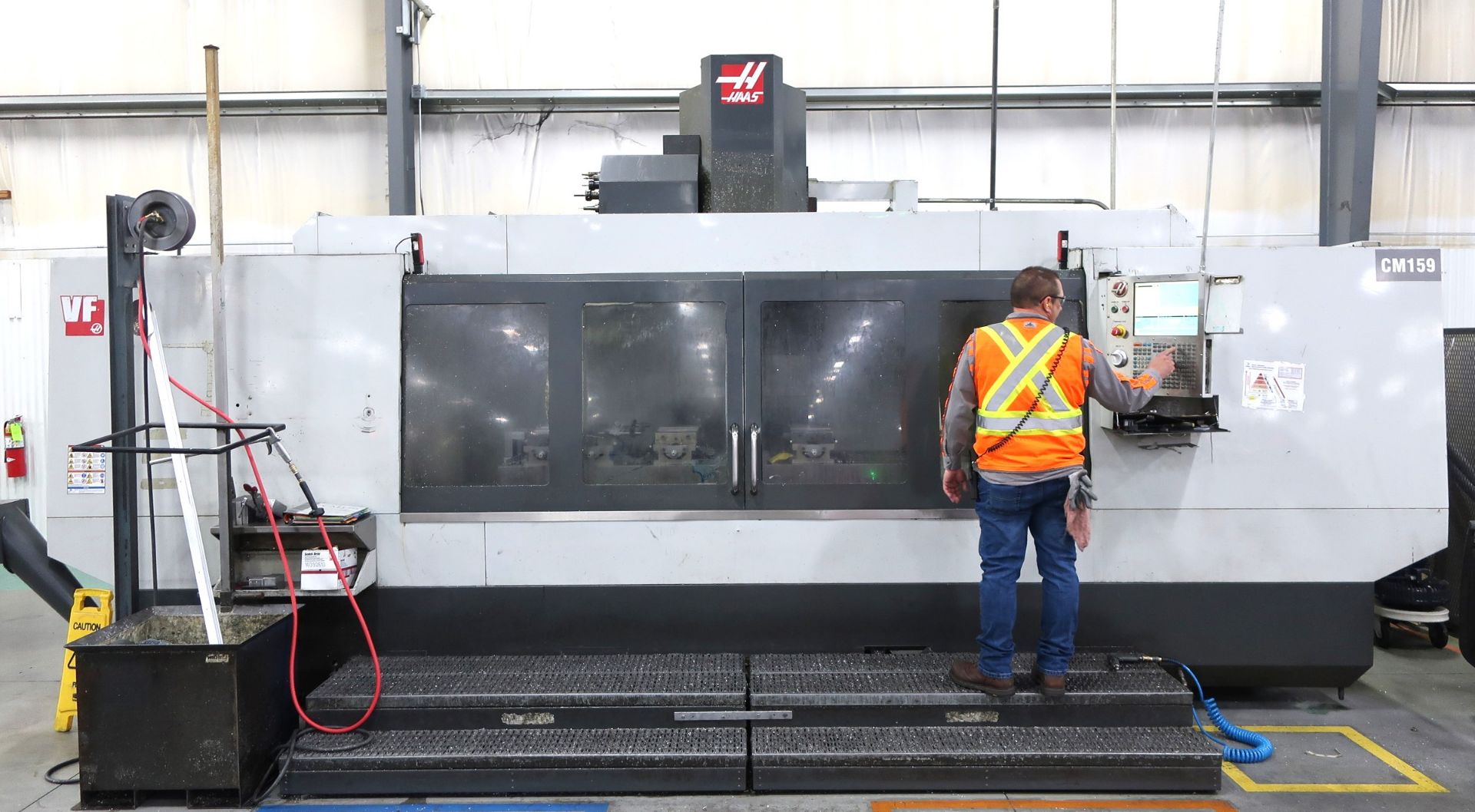 28" x 120" HAAS VF10/40 CNC VERTICAL MACHINING CENTER, NEW 2013 - Image 21 of 21