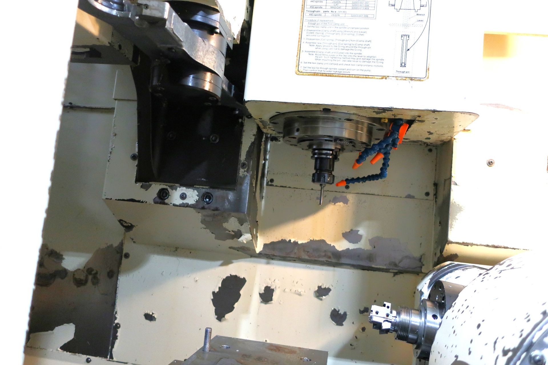 Okuma MC-V3016 5-Axis CNC Vertical Machining Center, S/N 0038, New 2003 - Image 9 of 19