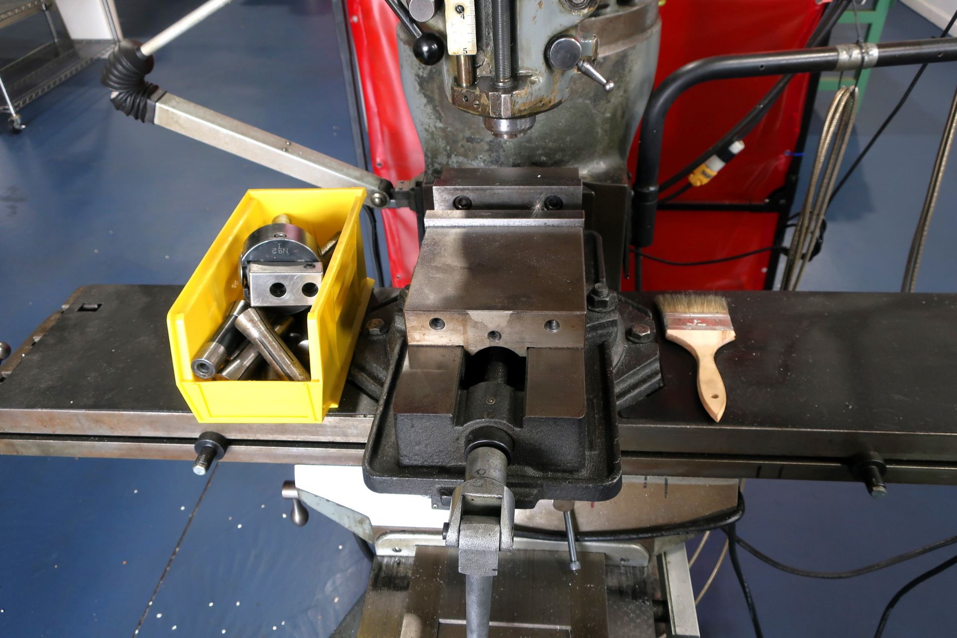 1.5hp Bridgeport Milling Machine, SN 156488 - Image 4 of 14