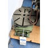 Table Mounted 15" Dia Manual Rotary Table