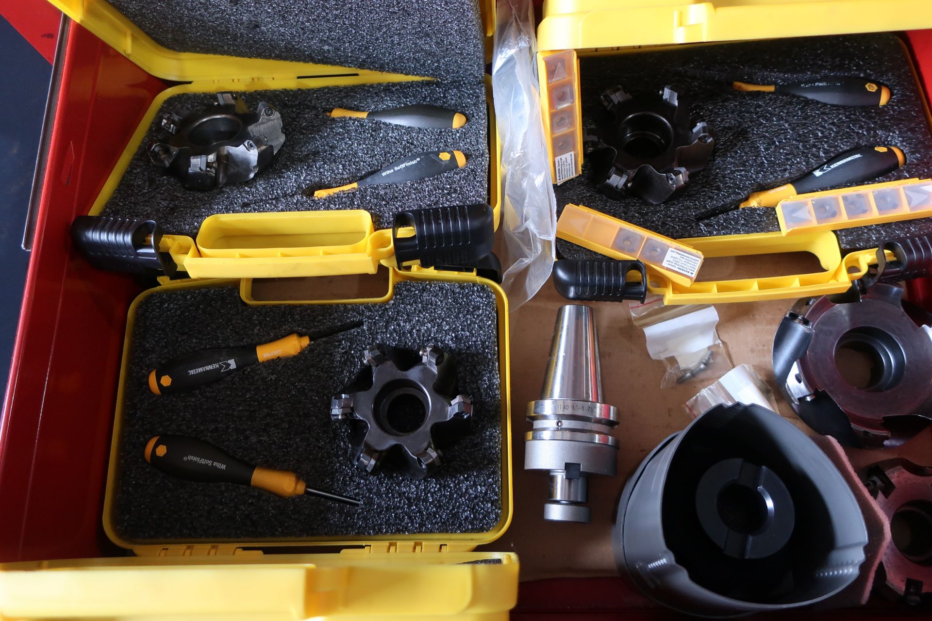 Waterloo Tool Cart with Contents Including Kennametal Tooling and more - Image 5 of 5