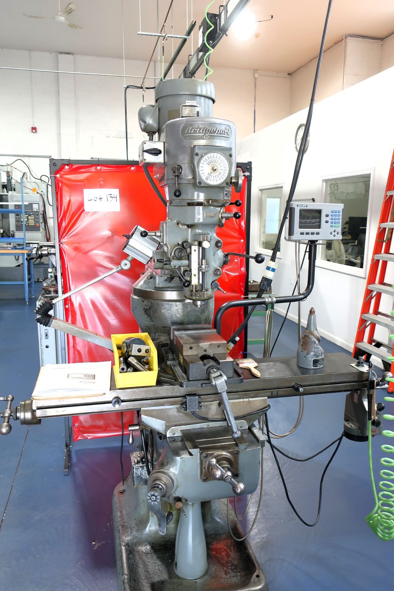 1.5hp Bridgeport Milling Machine, SN 156488