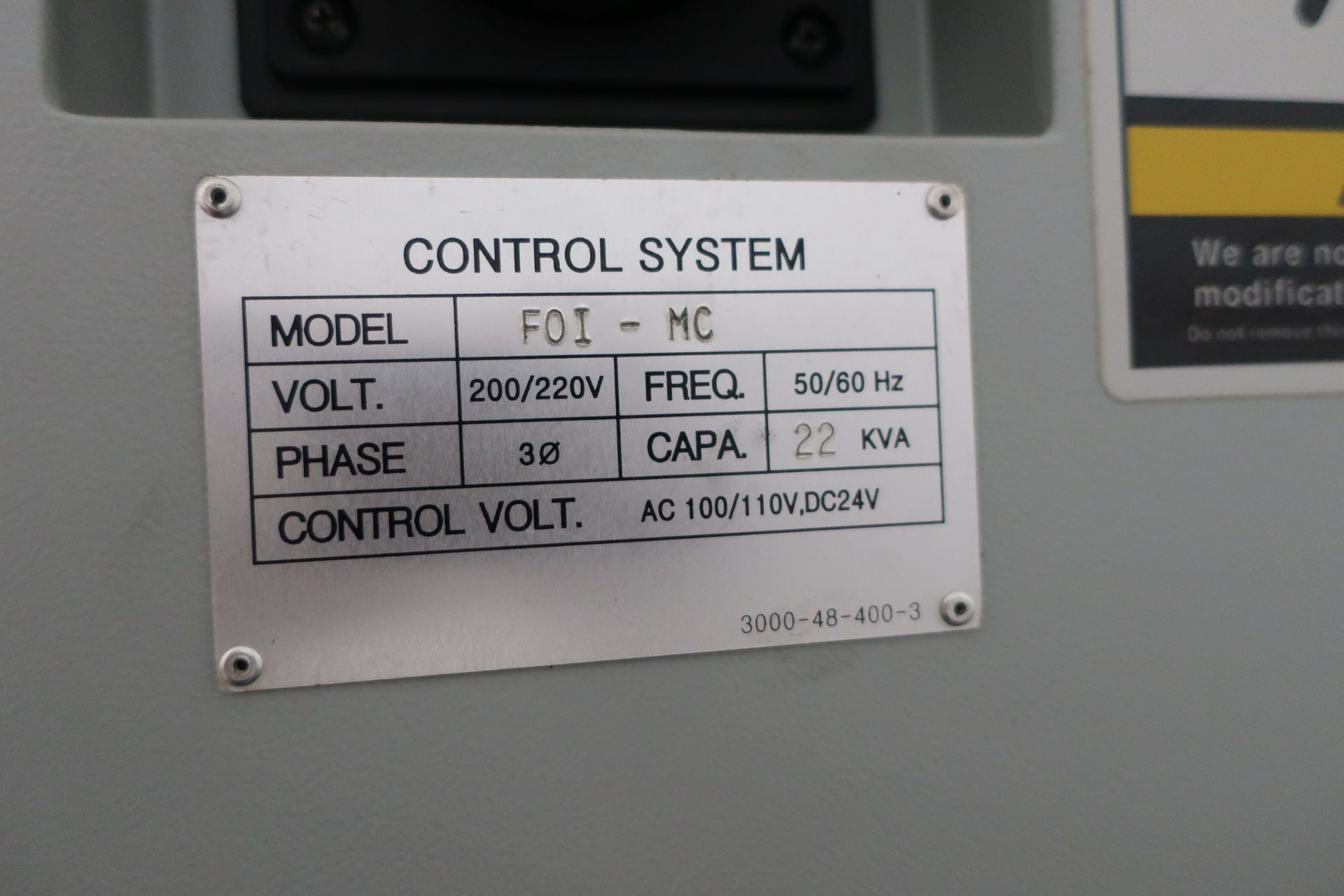 2007 Hyundai Kia VX-400 CNC Vertical Machining Center SN G3683-0352 - Image 12 of 14