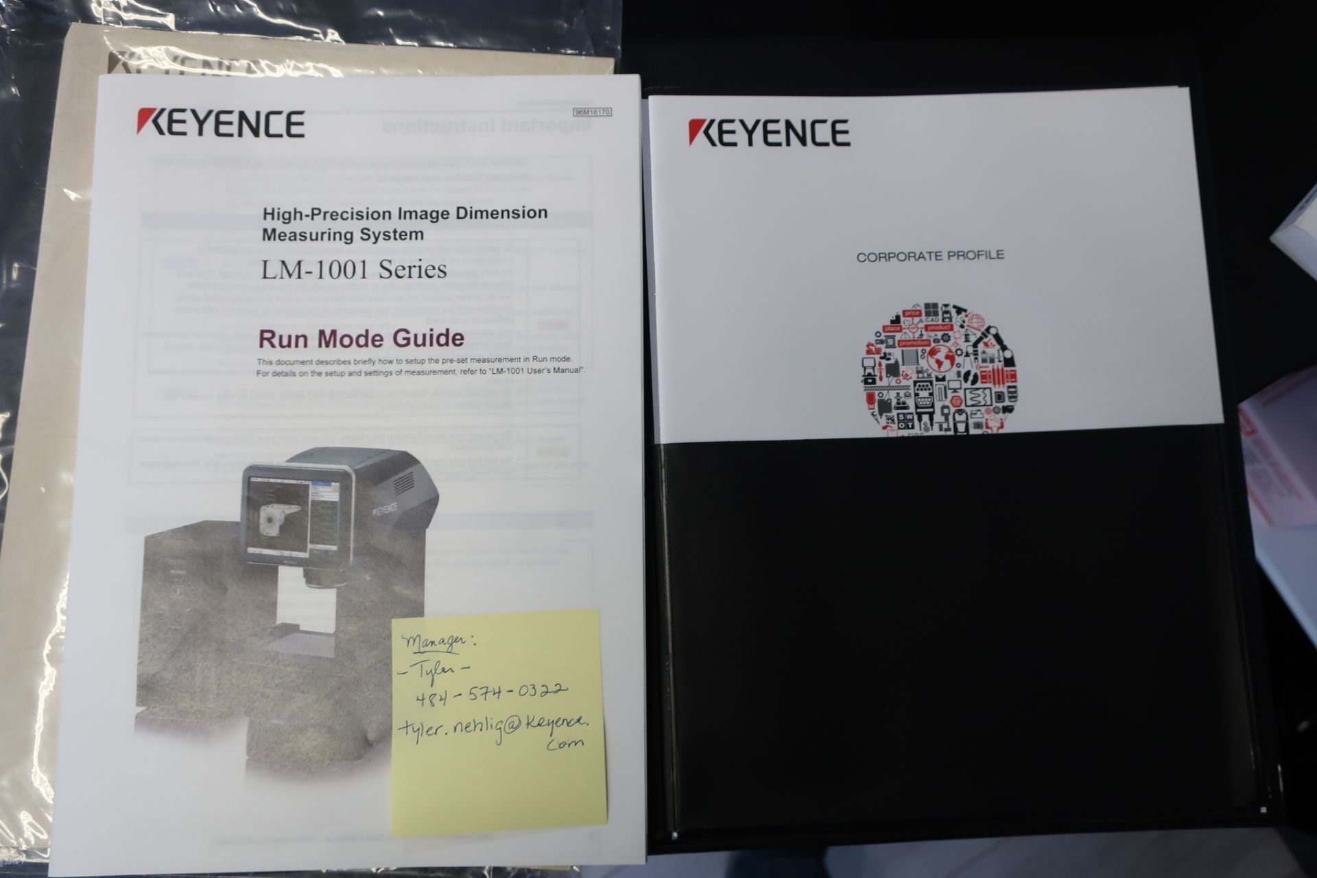 2021 Keyence LM-1100 High Precision Image Dimension Measurement System, SN 3C123184 - Image 15 of 20