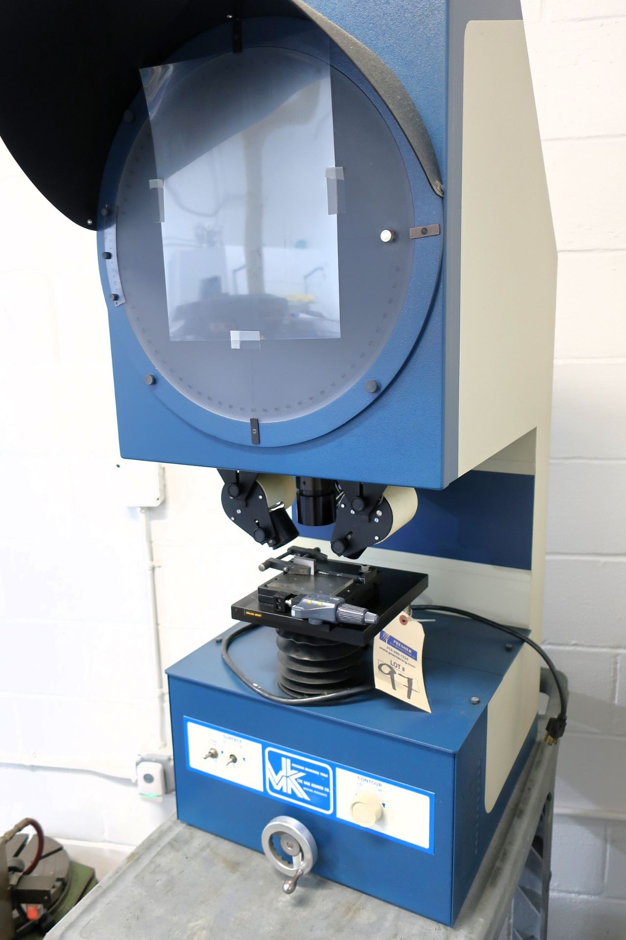 14" Van Keuren Co Varibeam CMM Coordinate Measuring Machine, SN 9311