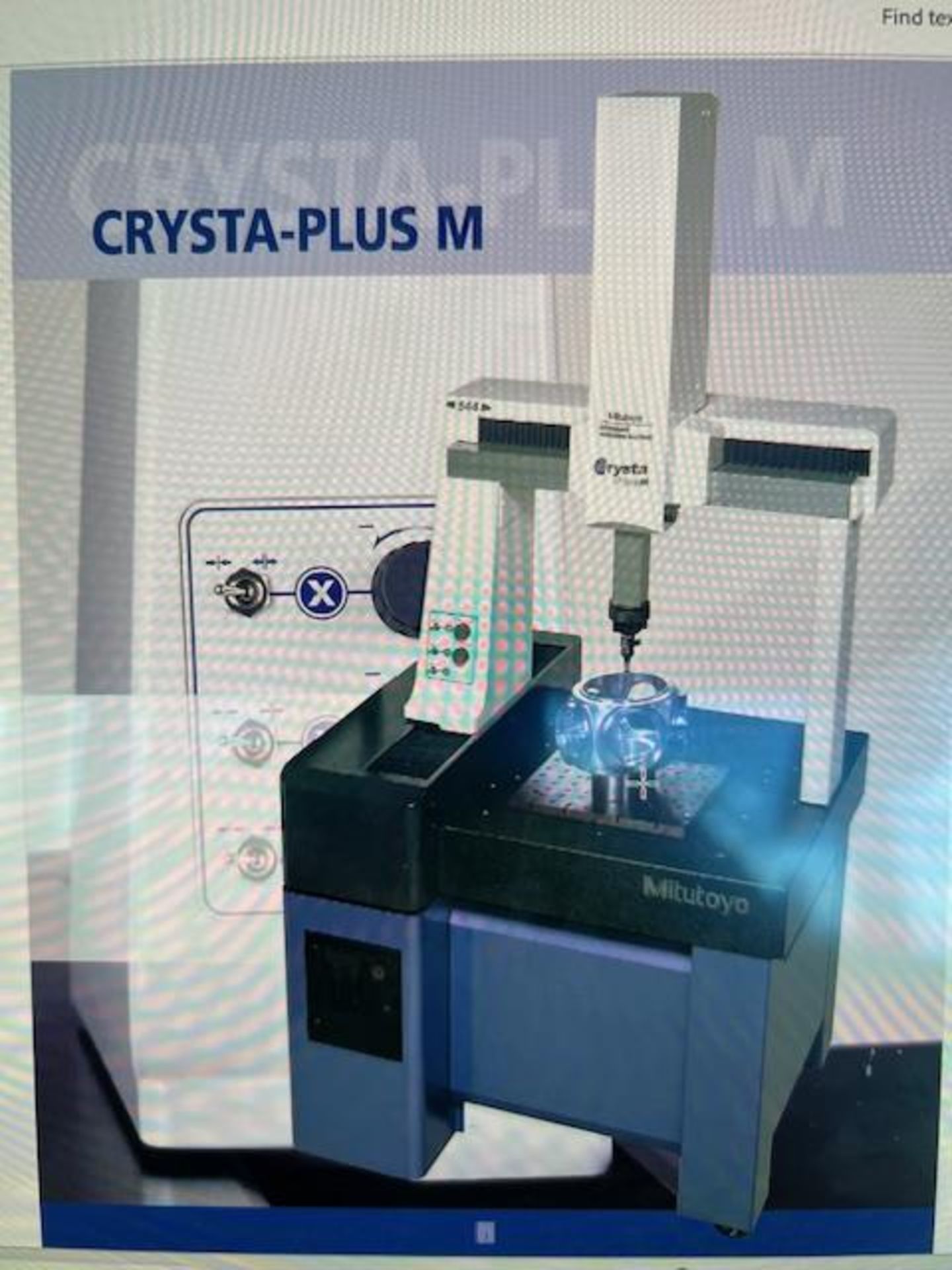 (2019)Mitutoyo Crysta-Plus "M7106" CNC Coordinate Measuring M/C - Hopkins, MI - Image 6 of 19