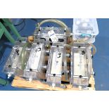 (5) NextJen Technologies C-Thru Separator Coolant Skimmers with pumps