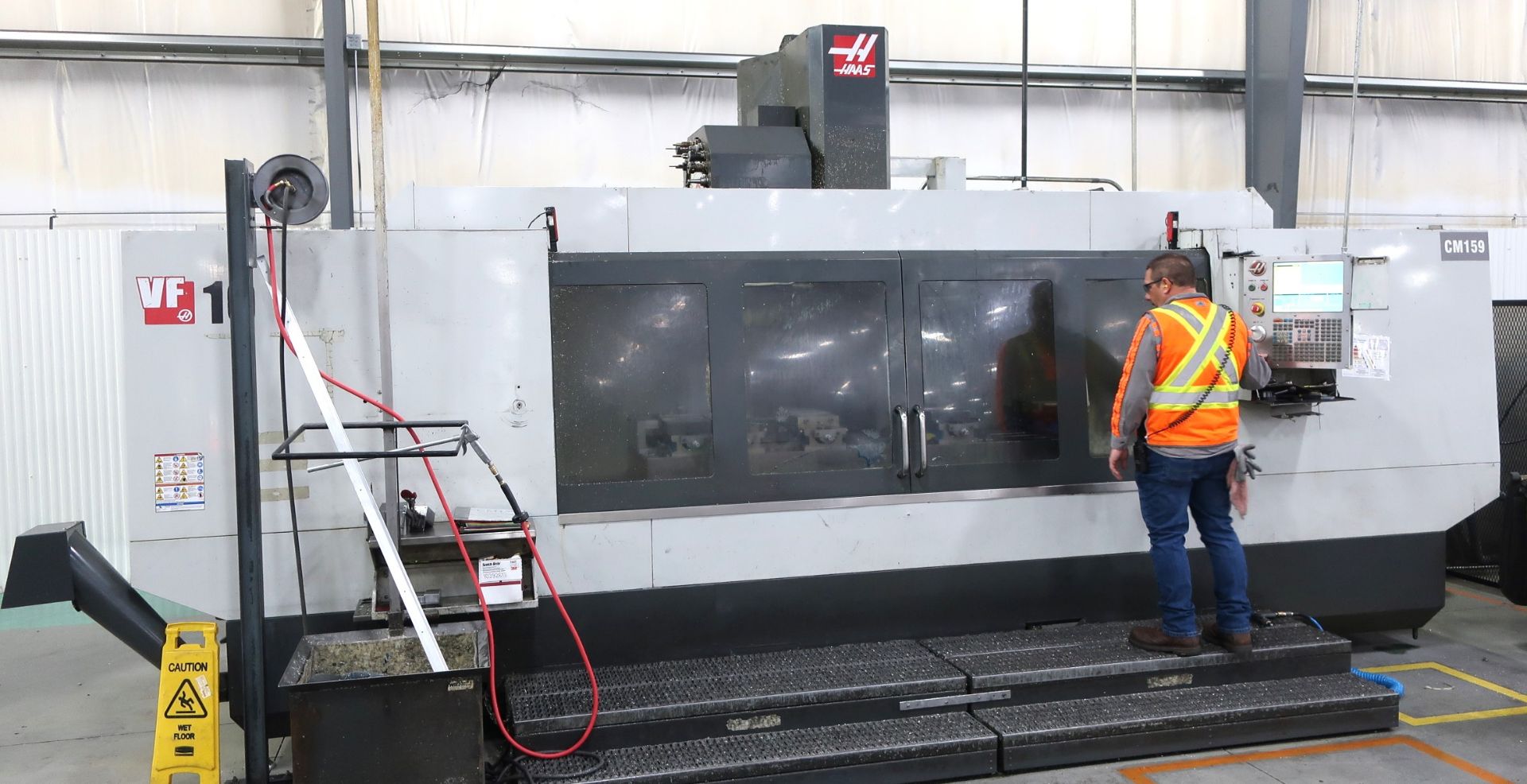 28" x 120" HAAS VF10/40 CNC VERTICAL MACHINING CENTER, NEW 2013 - Image 20 of 21