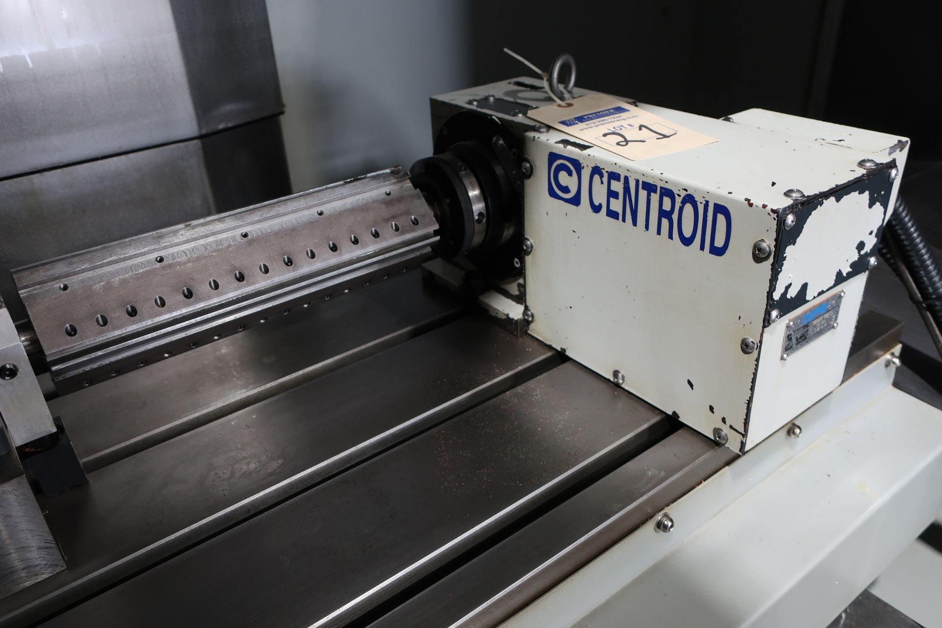 Centroid RT-100 4th Axis Rotary Table with Controller, SN 1249