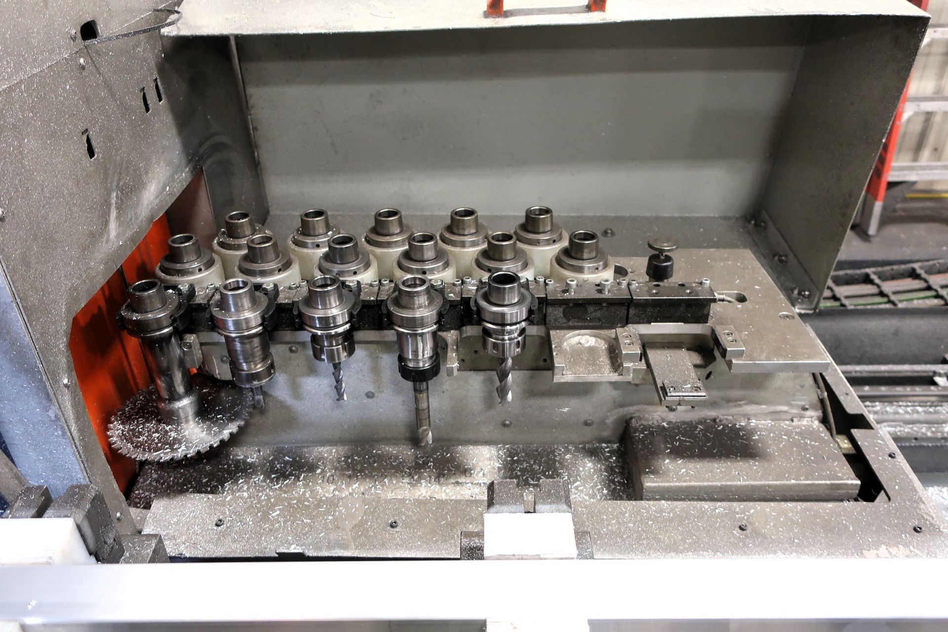 10 METER ELUMATEC SBZ 151 5-AXIS CNC PROFILE VERTICAL MACHINIG CENTER, NEW 2014 - Image 9 of 31