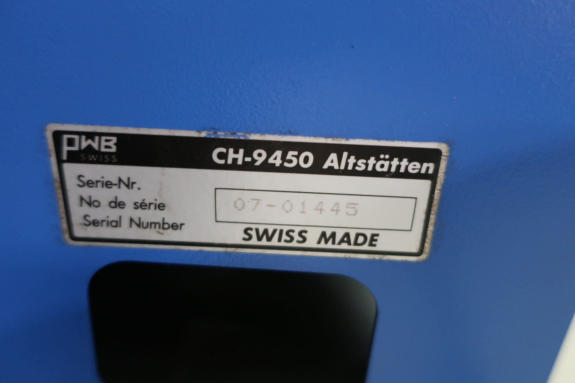 PWB Swiss Tool master 310 Tool Presetter, SN 07-01445 - Image 6 of 6