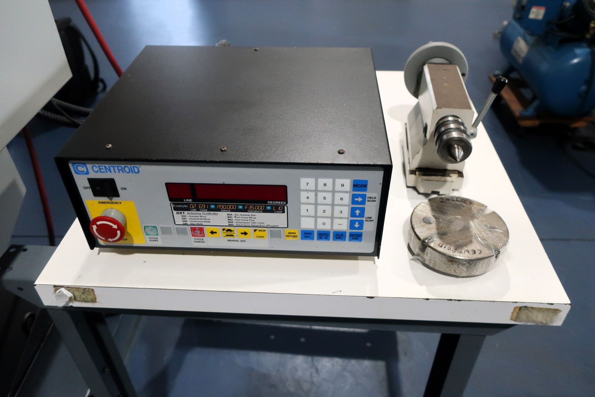 Centroid RT-100 4th Axis Rotary Table with Controller, SN 1249 - Image 4 of 7