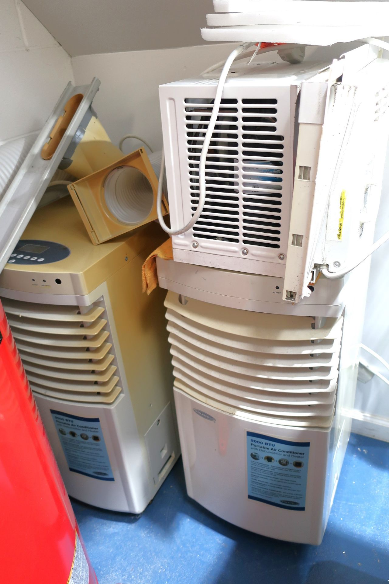 (3) Frigidaire Window AC Units and (2) Soleus 9000 BTU Portable AC Units - Image 2 of 5