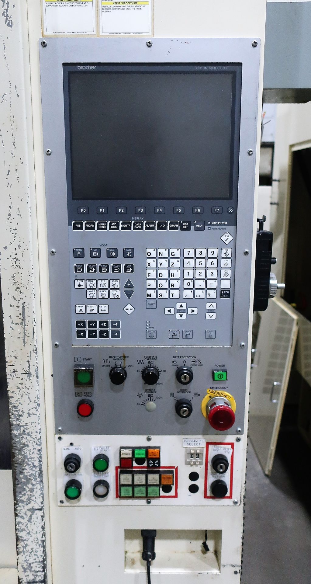 Brother TC-R2B CNC Drill Tap Vertical Machining Center, S/N 111879, New 2012 - Image 2 of 9