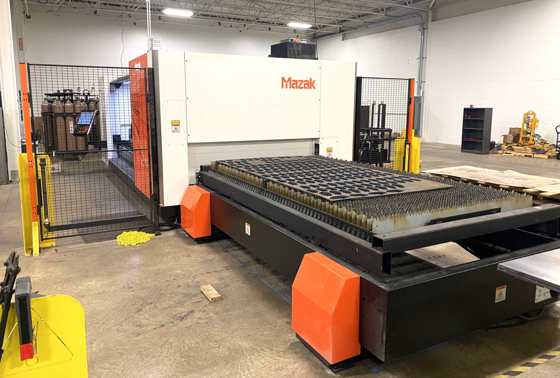 2020 Mazak Optiplex Nexus 3015 Fiber S7 7kW CNC Fiber Laser Cutting System - Bild 8 aus 16