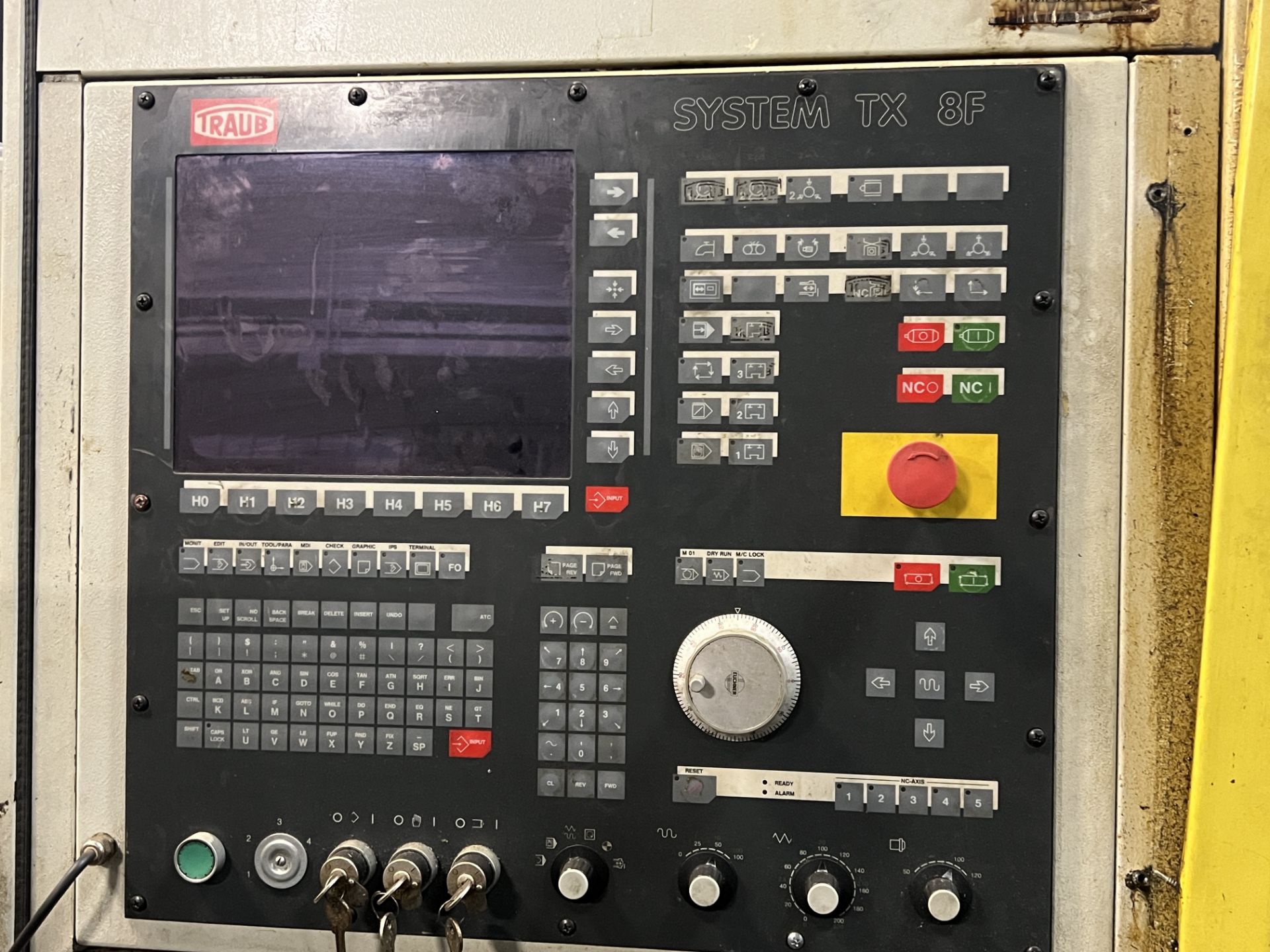 Traub TNC 42/65 DGY CNC Lathe, S/N 303 - Image 3 of 10