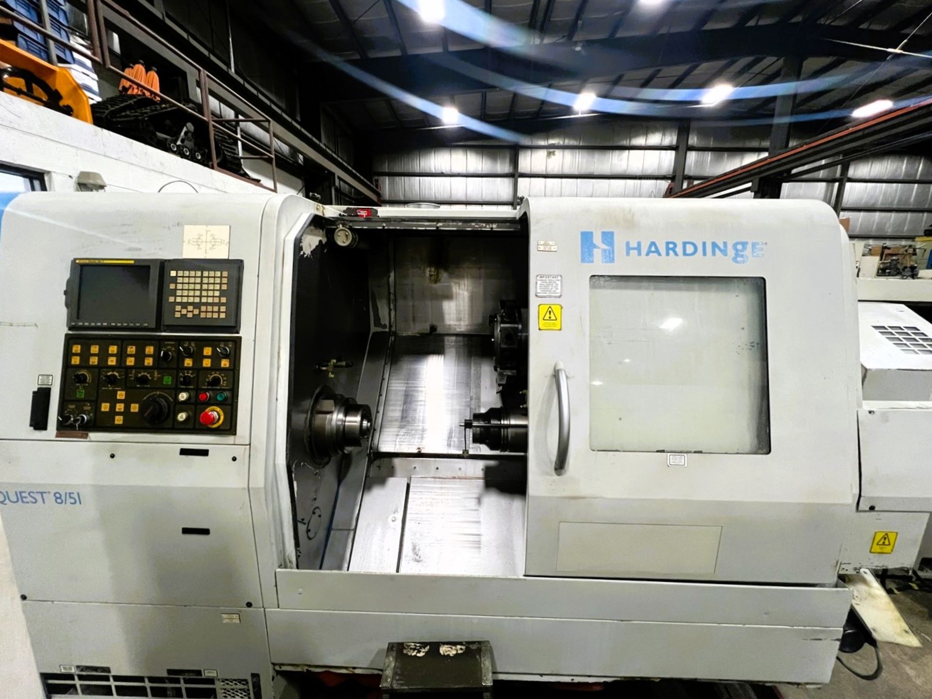 Hardinge Quest 8/51 CNC Lathe with Live Milling, S/N QC-556 - Image 2 of 17