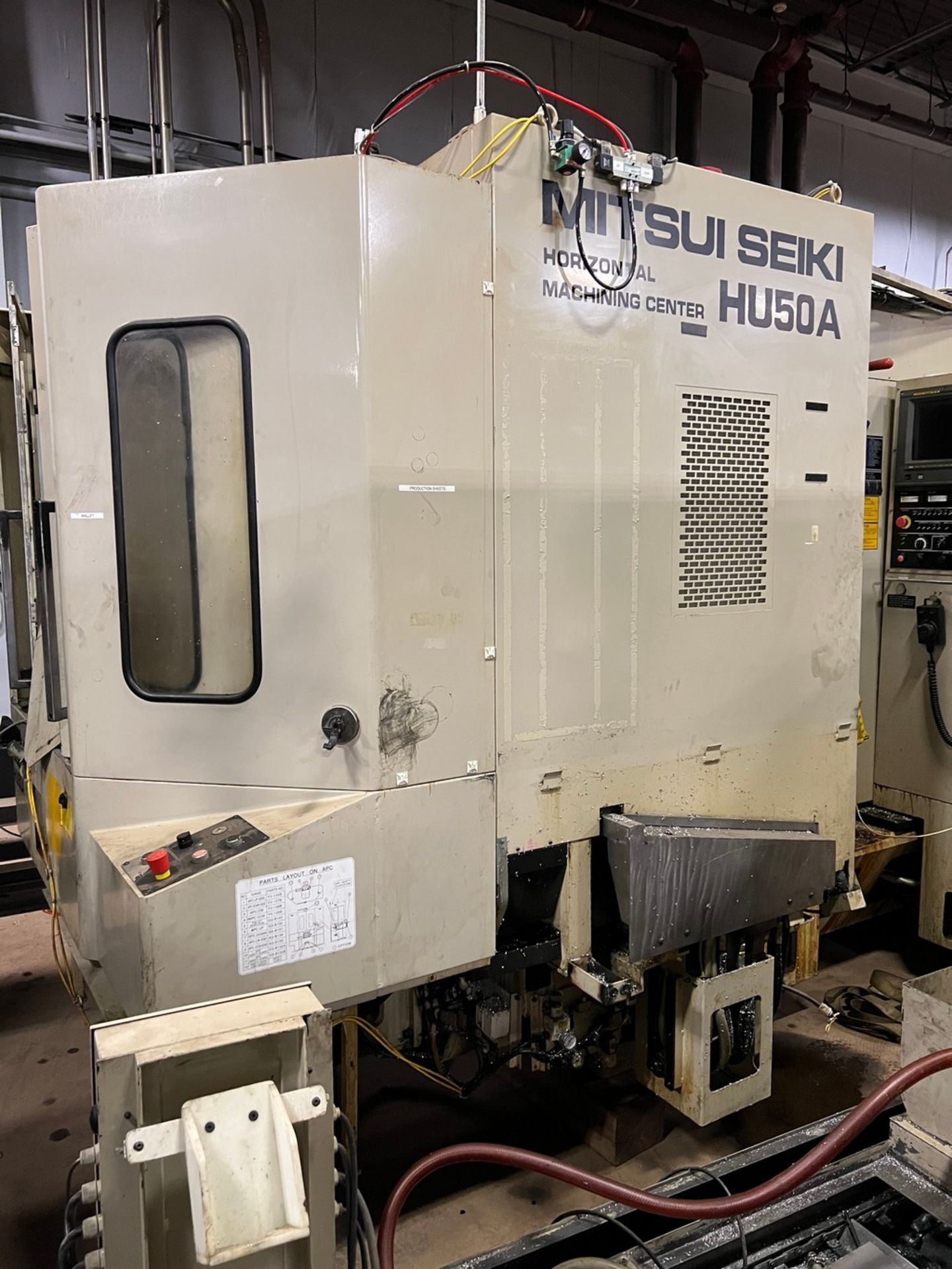 Mitsui Seiki HU50A CNC Horizontal Machining Center - Image 18 of 25