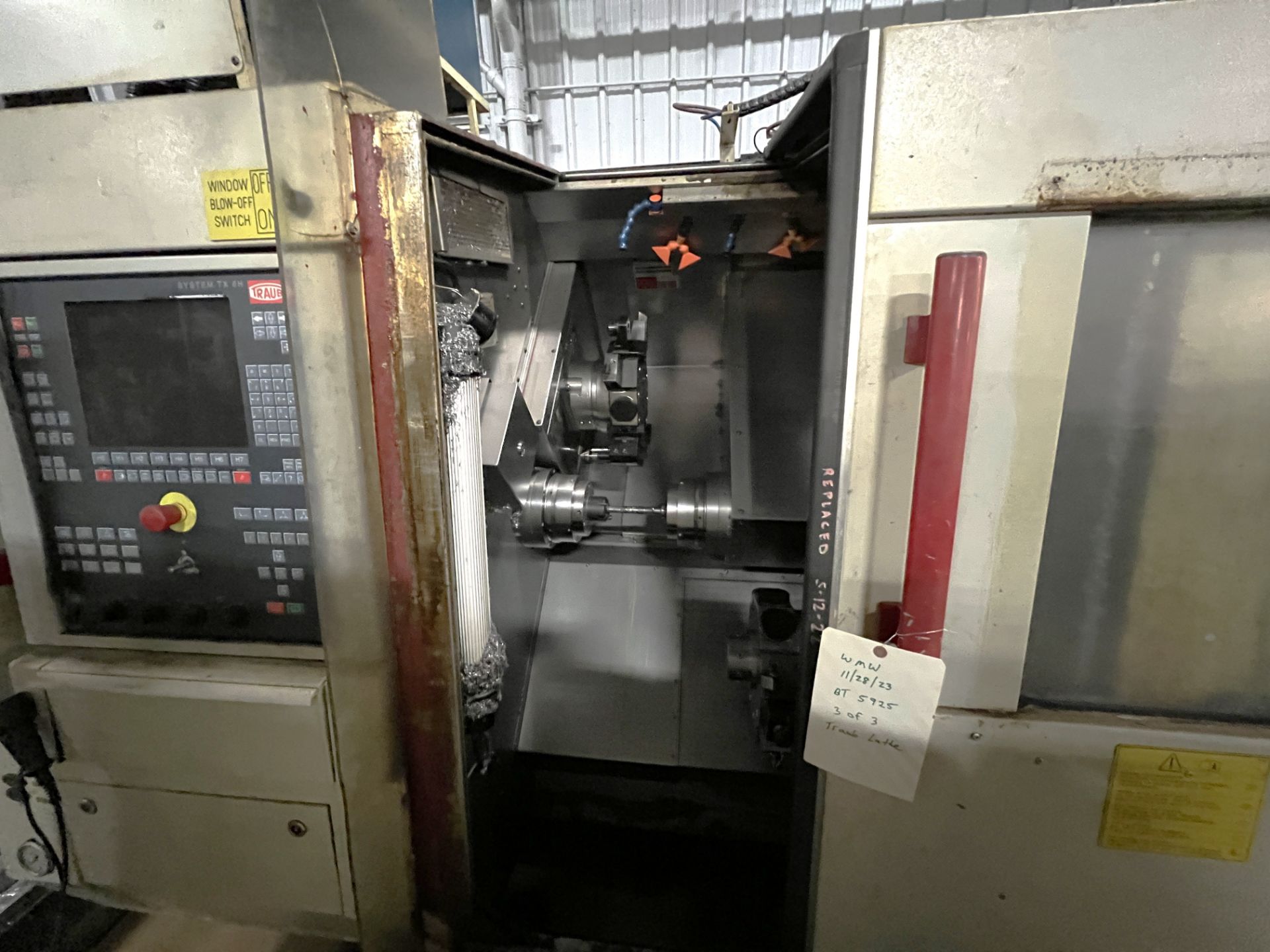 Traub TNC 42-65 DGY CNC Lathe, S/N 887 - Image 3 of 13