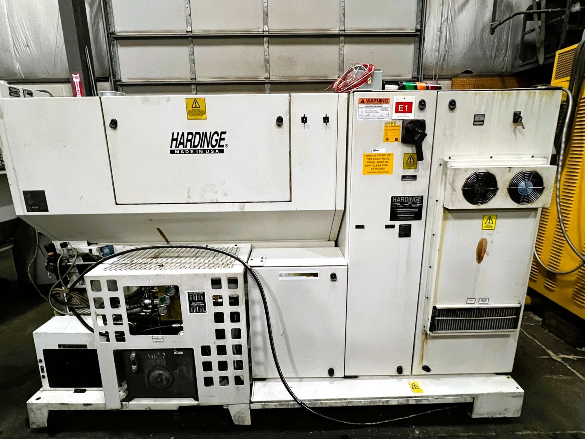 Hardinge Conquest 51 CNC Lathe with Live Milling, S/N CL-852-BC - Image 8 of 14