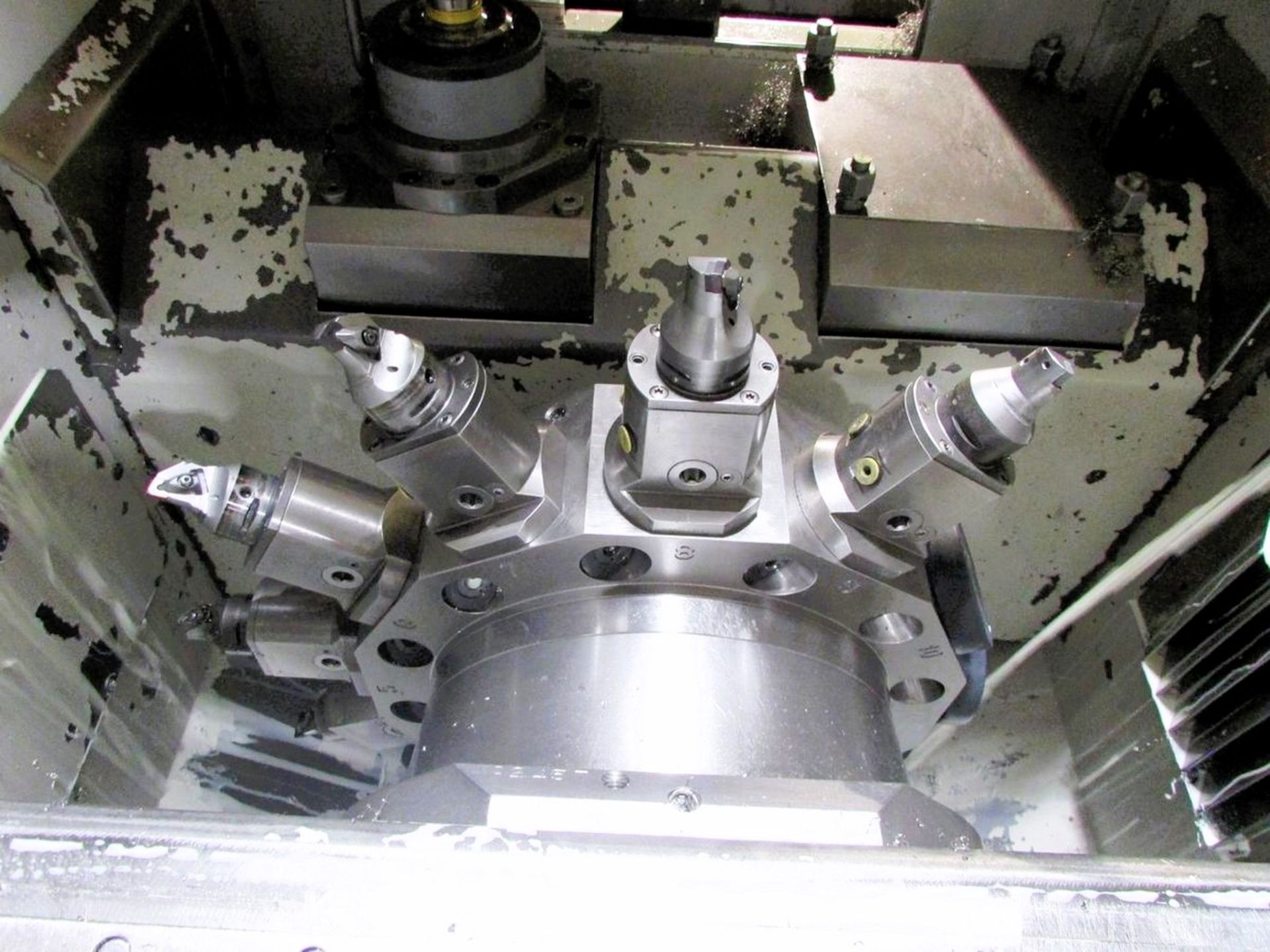 Emag Reinecker VSC-250-DDS CNC Vertical Hard Turning and Finish Grinding Machine, M762.56845 - Bild 7 aus 11