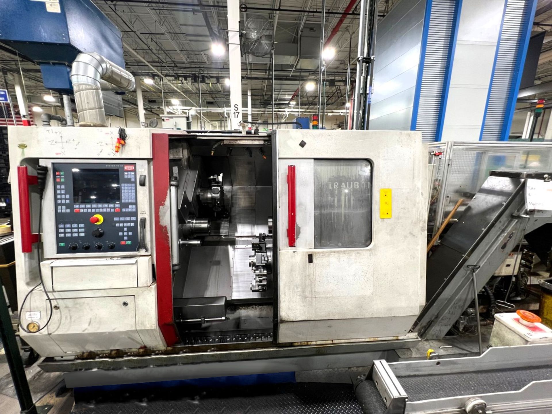 Traub TNC 42-65 CNC Lathe, S/N 904