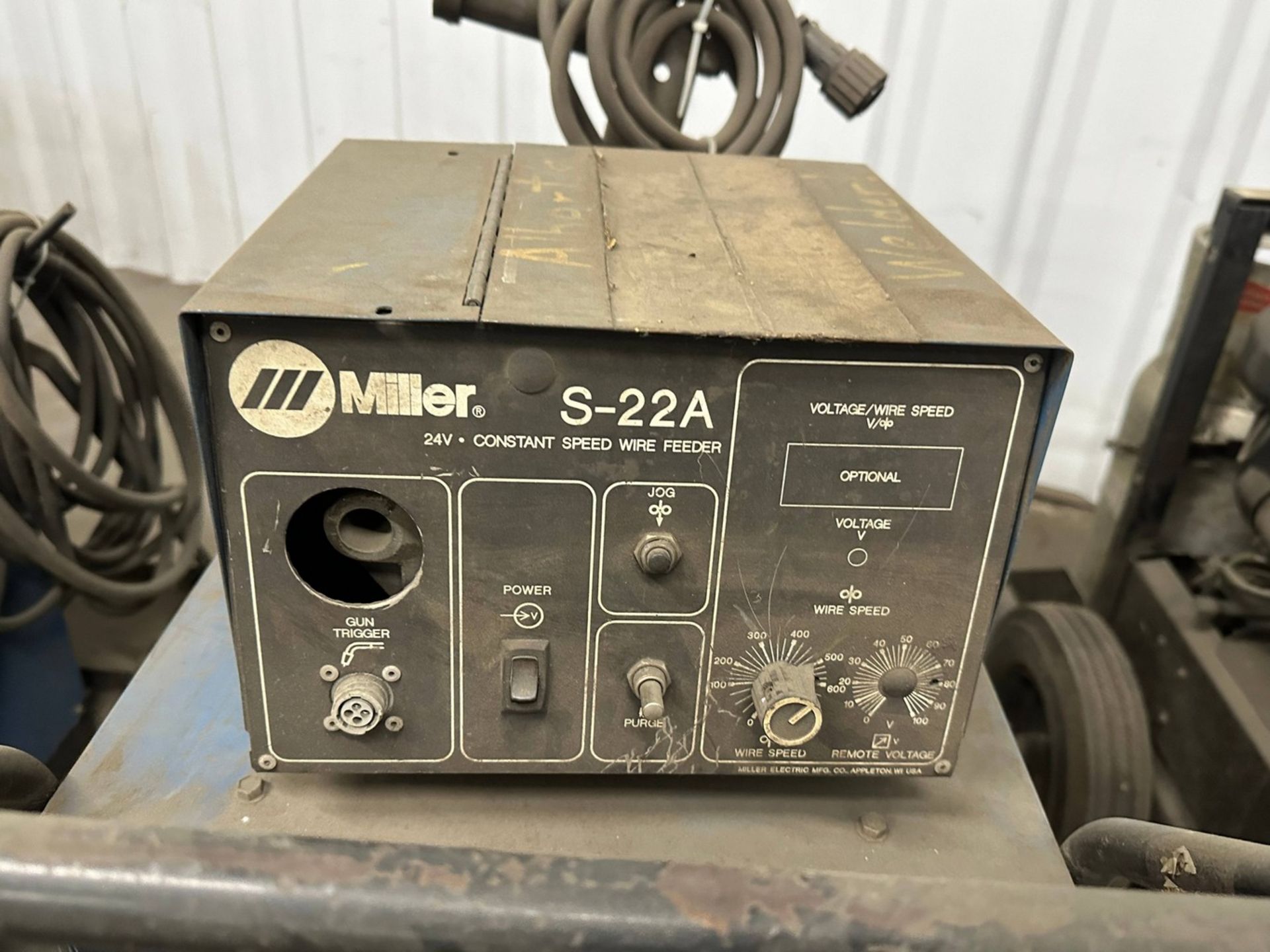 Miller CP-300 Welder with S-22A Wire Feeder - Image 3 of 3