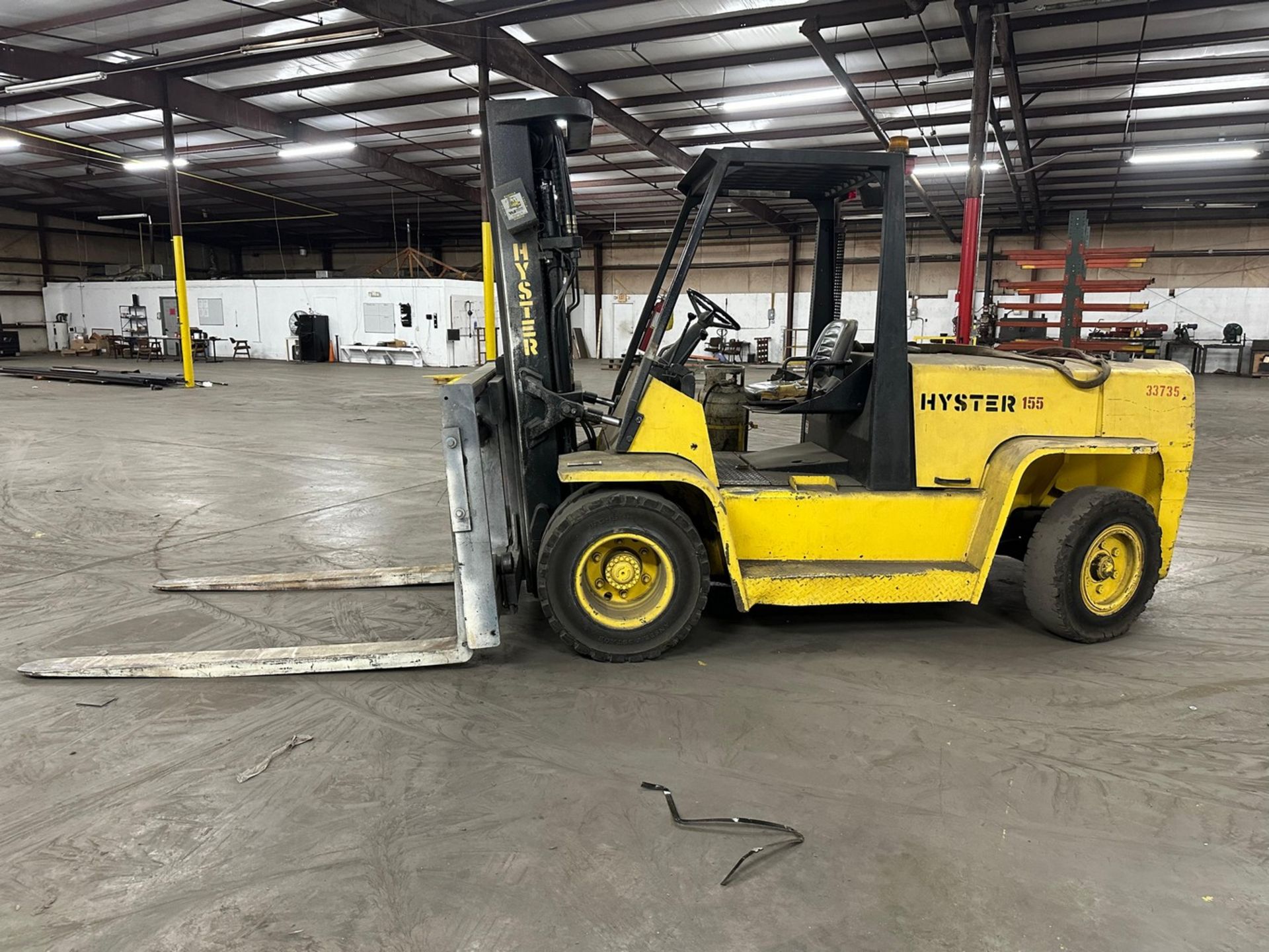 Hyster H155XL 15,000lb LP Forklift - Image 2 of 5