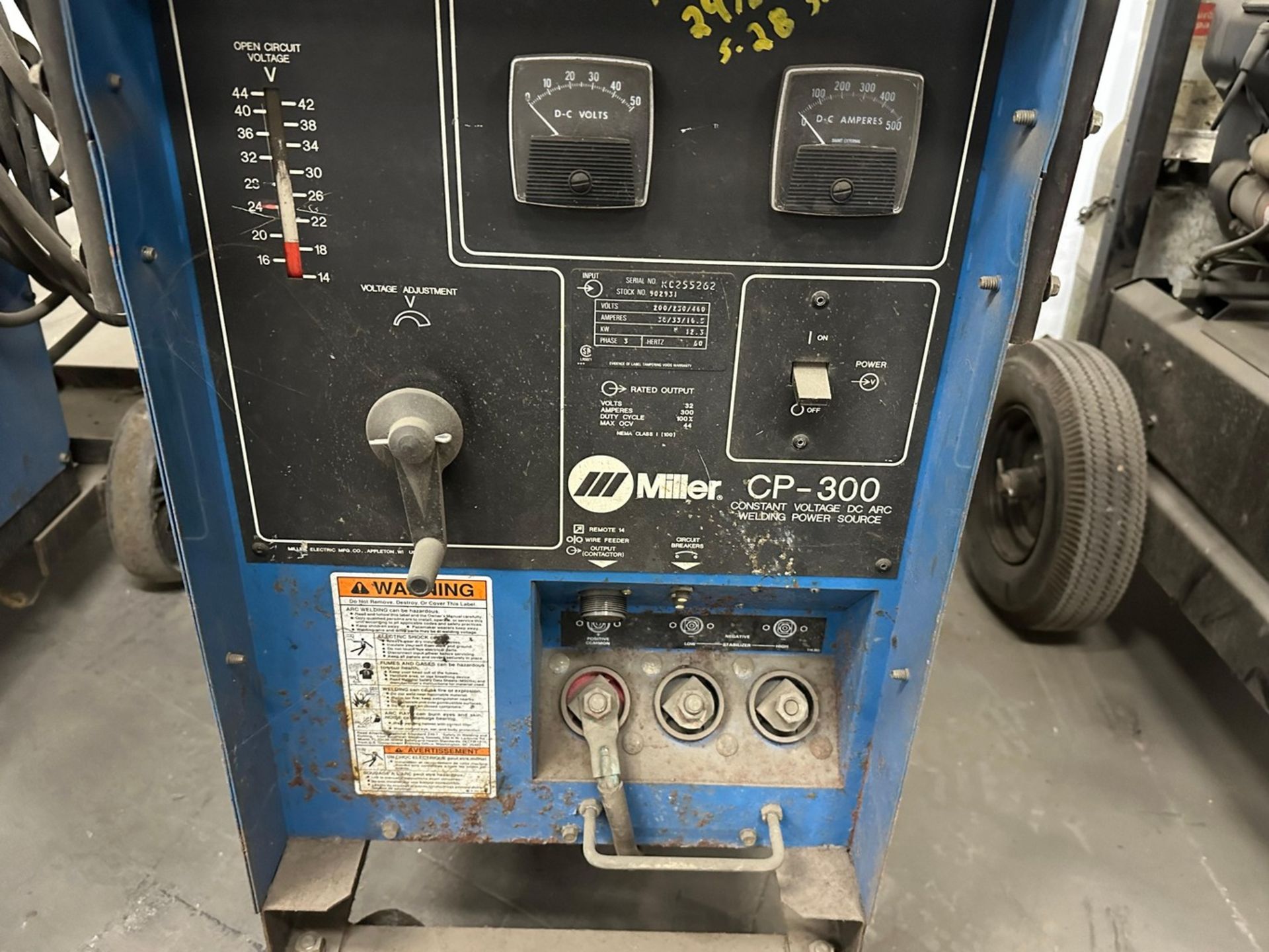 Miller CP-300 Welder with S-22A Wire Feeder - Image 2 of 3