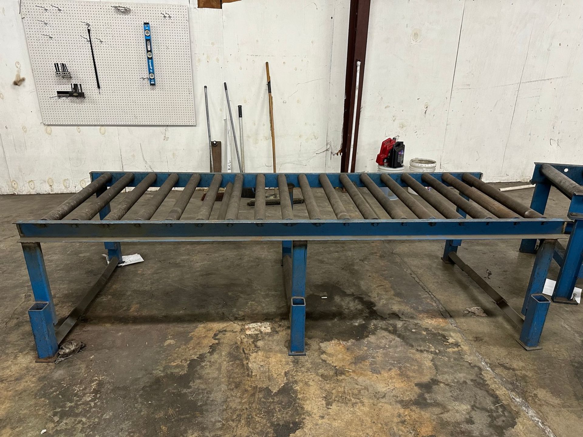 Blue Roller Table