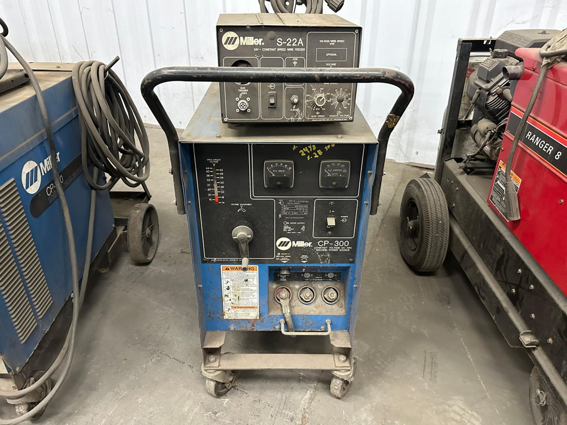 Miller CP-300 Welder with S-22A Wire Feeder