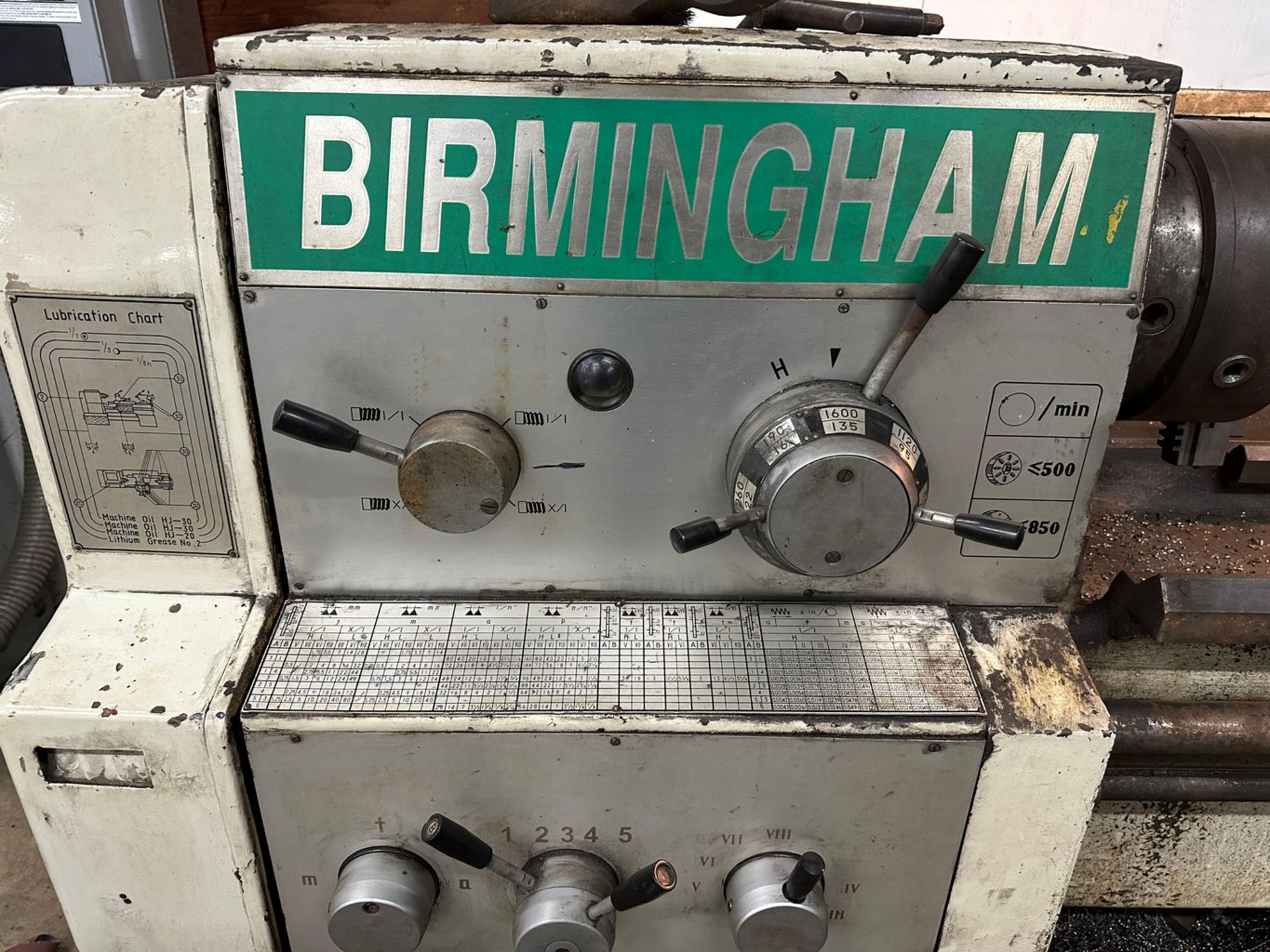 Birmingham 18" x 85" Lathe - Image 5 of 11