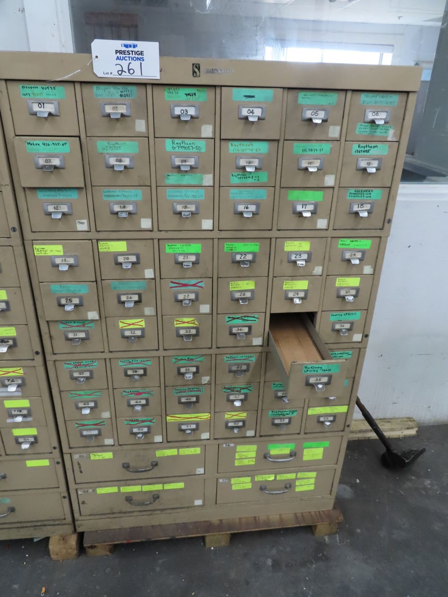 Multi-Drawer Parts Cabinet