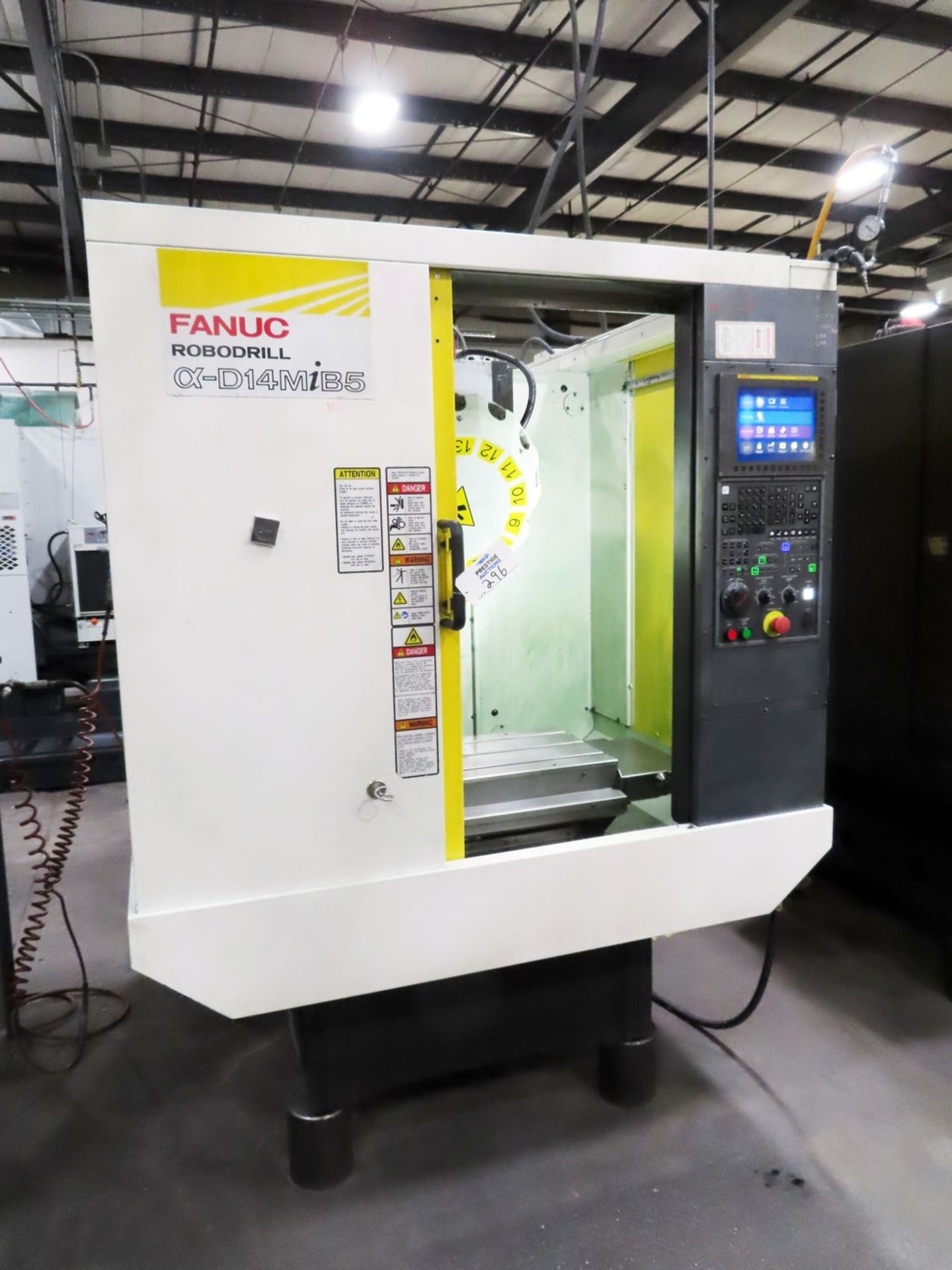 2017 Fanuc Robodrill Alpha-D14MiB5 CNC Vertical Machining Center