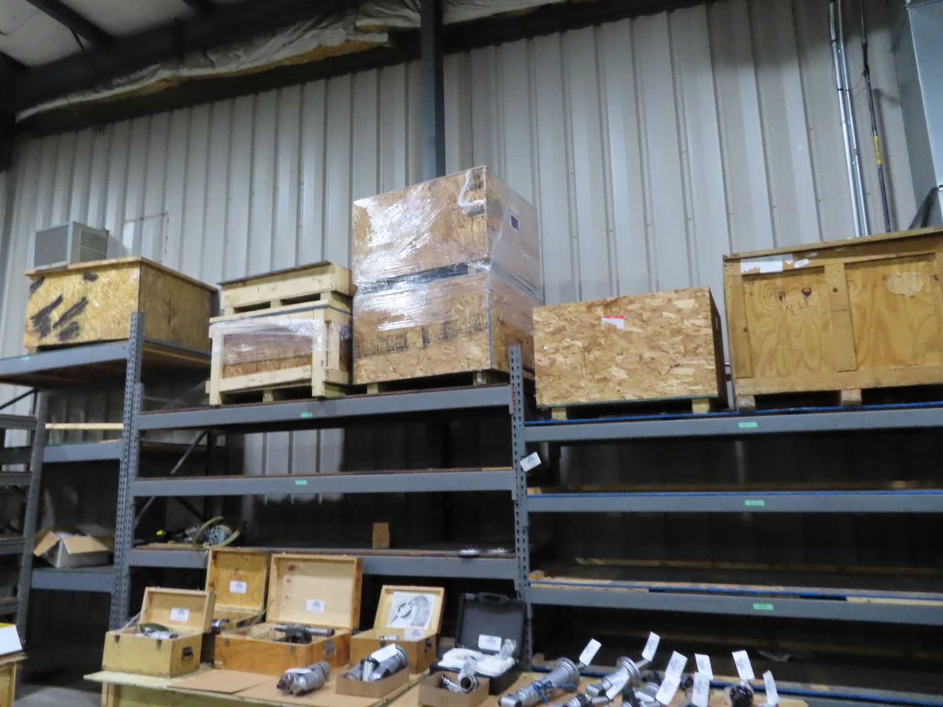 (3) Sections of Pallet Racking (no contents)