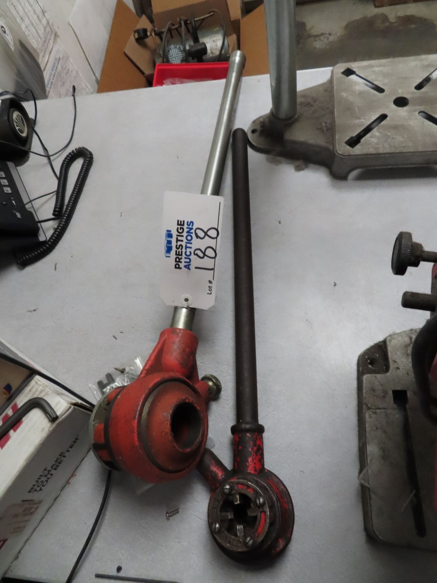 (2) Ridgid Hand Pipe Threaders