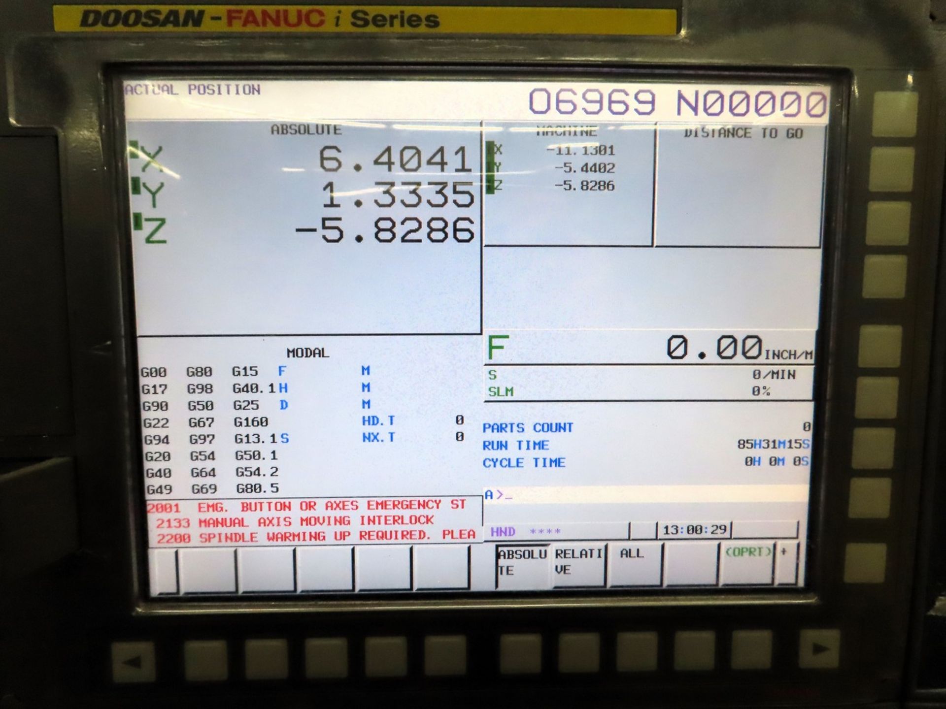 2018 Doosan DNM4500 CNC Vertical Machining Center - Image 5 of 13