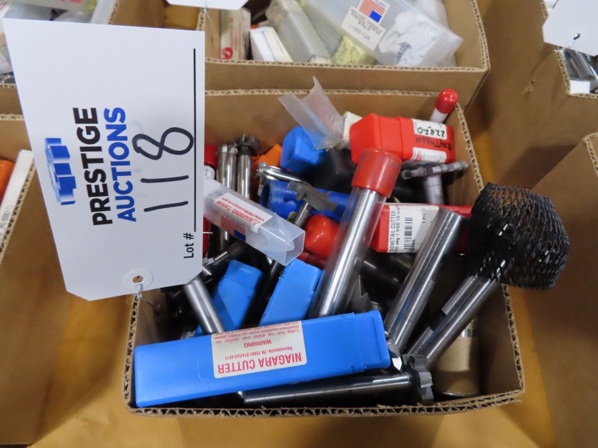 Lot of Assorted Keyway Cutters