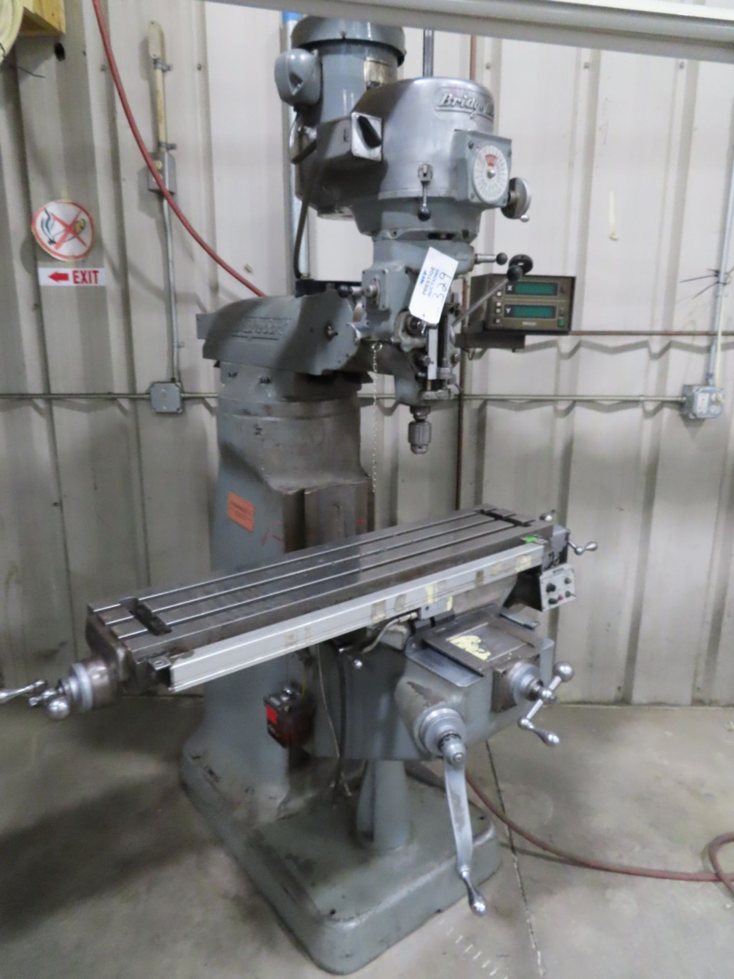 Bridgeport Vertical Milling Machine - Image 2 of 3