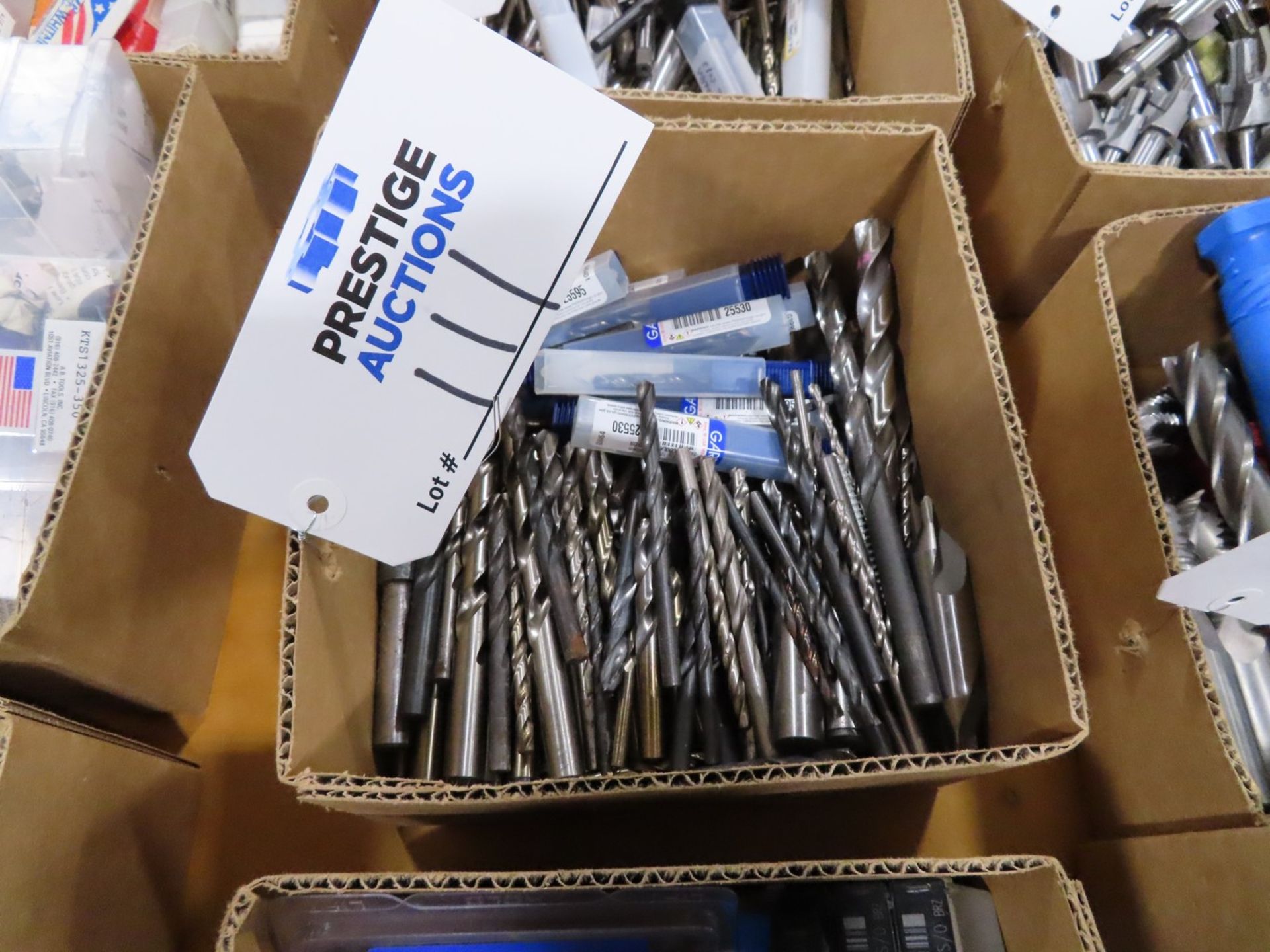 Lot of Assorted High Speed Drill Bits