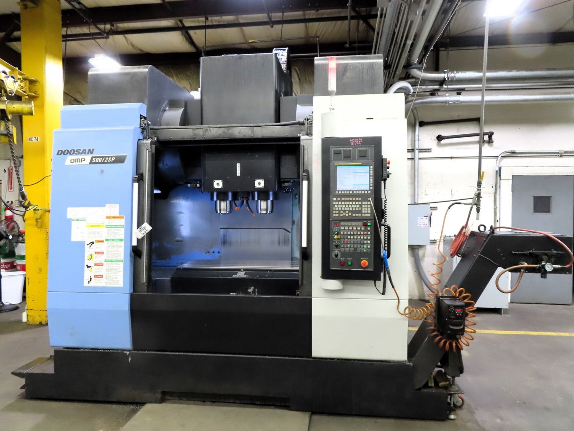 2019 Doosan DMP500/2SP Twin Spindle CNC Vertical Machining Center